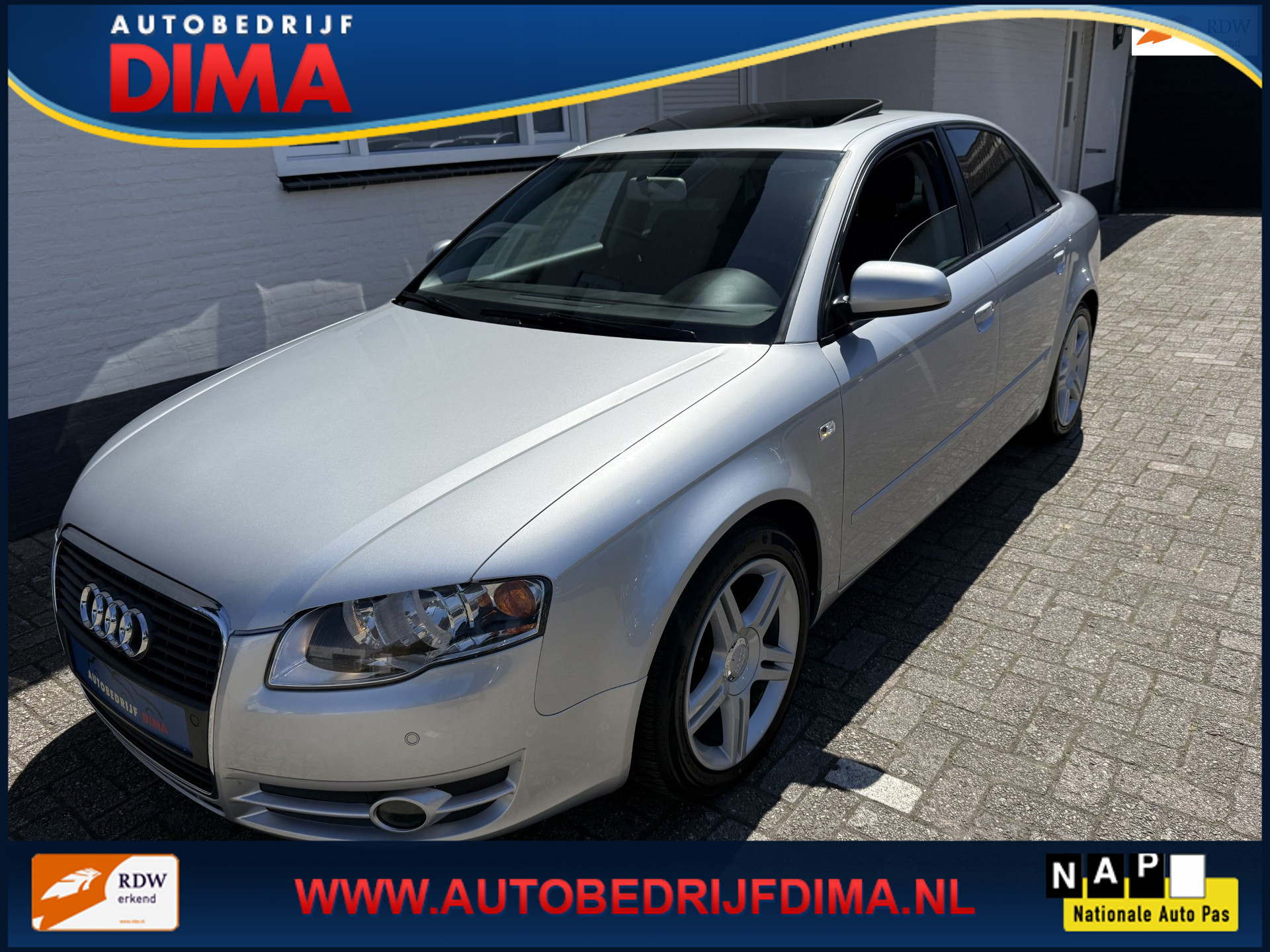 Audi A4 Limousine 2.0 Pro Line S Line Automaat/ Schuifdak/ ECC/ PDC/ Stoelverwarming