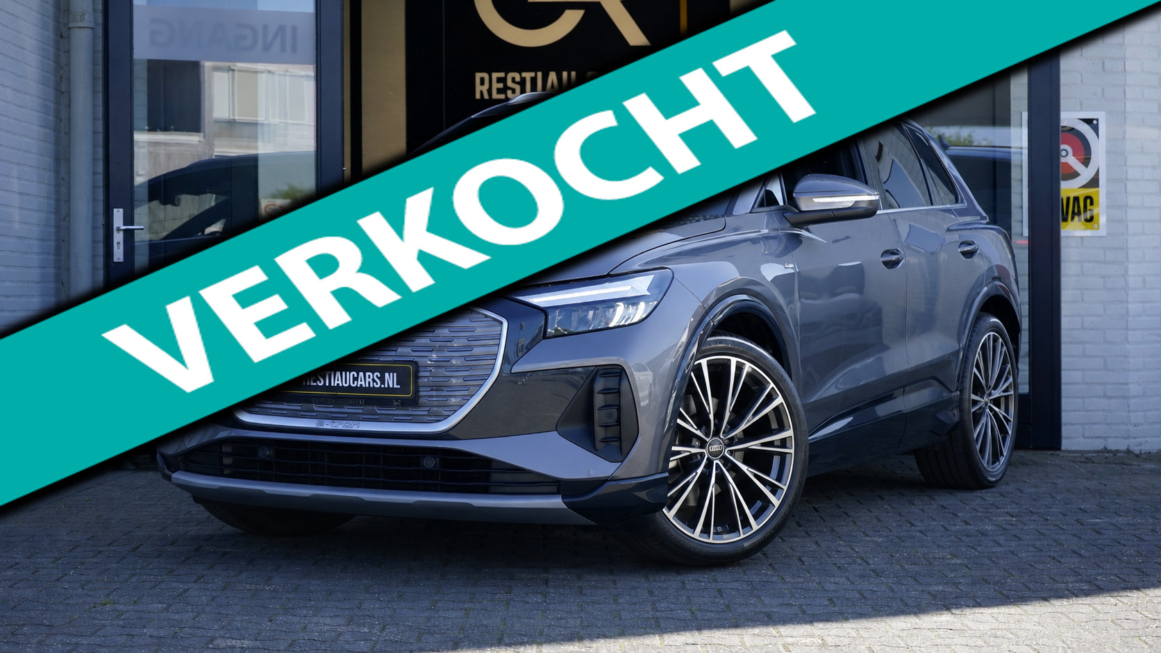 Audi Q4 e-tron 35 S-Line 55 kWh UNIEK WEINIG KM |ACC|SONOS|MEMORY|HEADUP|PANORAMA|CAMERA|NAVIGATIE|KEYLESS|HALF LEDER VERKOCHT