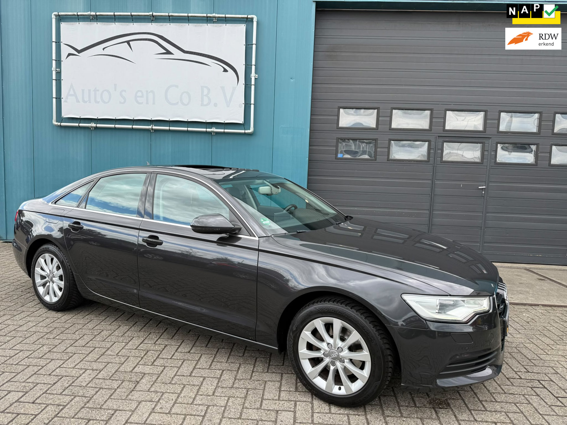 Audi A6 Limousine 2.8 FSI Pro Line Plus Automaat Leder Navi Clima Cruise bi-Xenon Trekhaak NL Auto NAP Incl nw Apk 27-08-2027