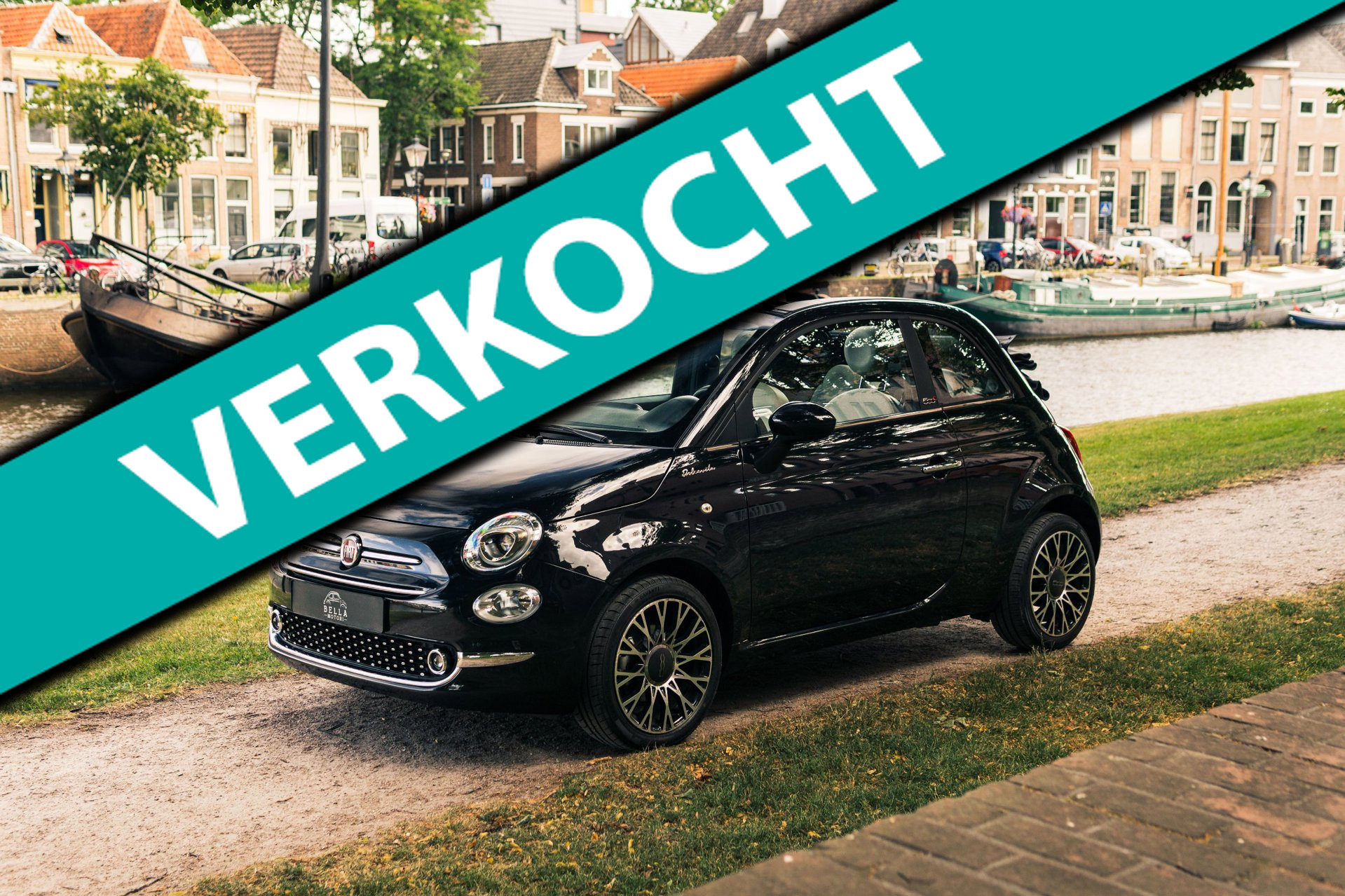 Fiat 500C 1.0 Hybrid Dolcevita | RIJKLAARPRIJS | Apple CarPlay | Navigatie | Cruise Control | Parkeersensoren | Digitale Cockpit