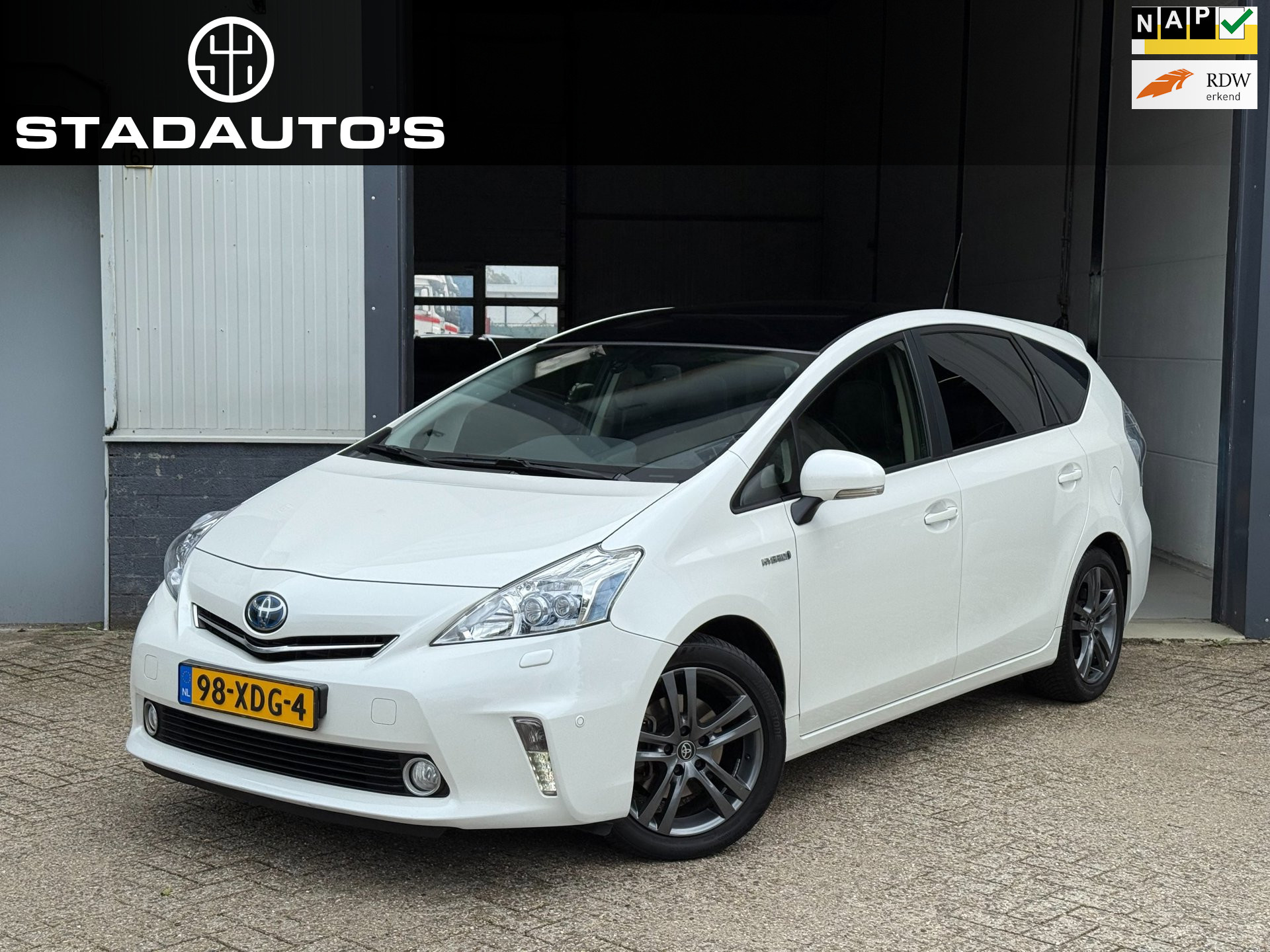 Toyota Prius Wagon 1.8 Dynamic Full Hybrid 7P Pano|NAP|Camera!