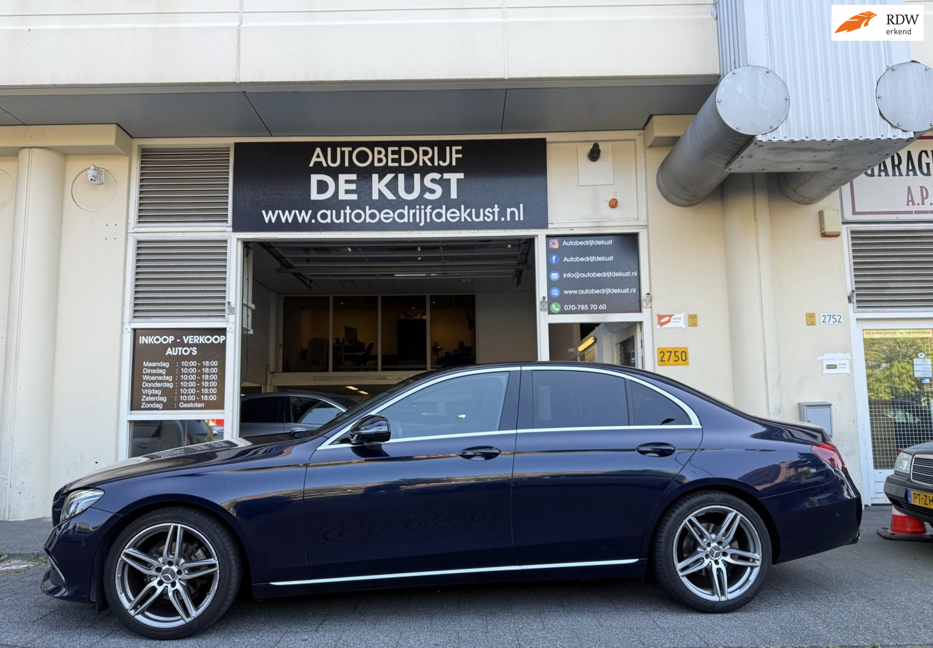 Mercedes-Benz E-Klasse 220 d AUT 2019 Leder Navi/360 Cam Clima