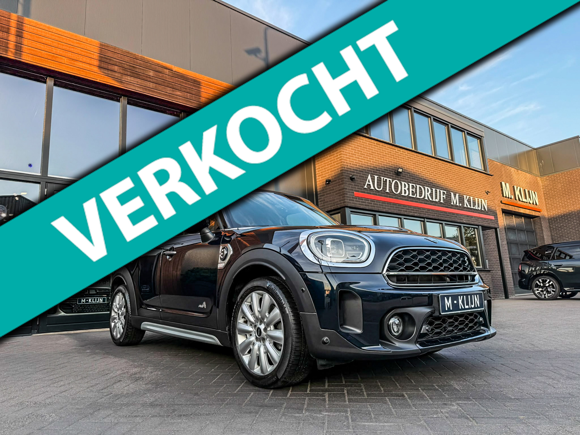 MINI Countryman Cooper S E ALL4 ALL4 aut 220pk/Loune leer/Camera/Led/Navi/Btw