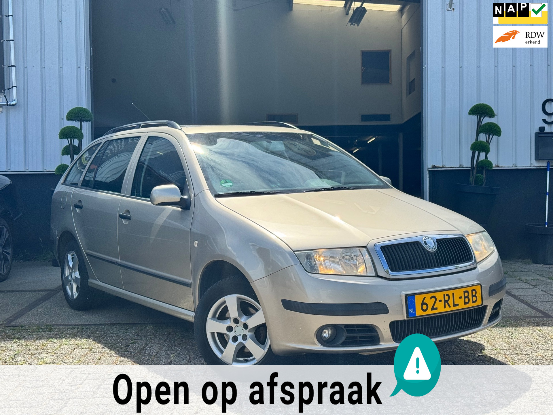 Škoda Fabia Combi 1.4 | BENZINE | ELEK. RAMEN | AIRCO | CRUISE CONTROL | APK |