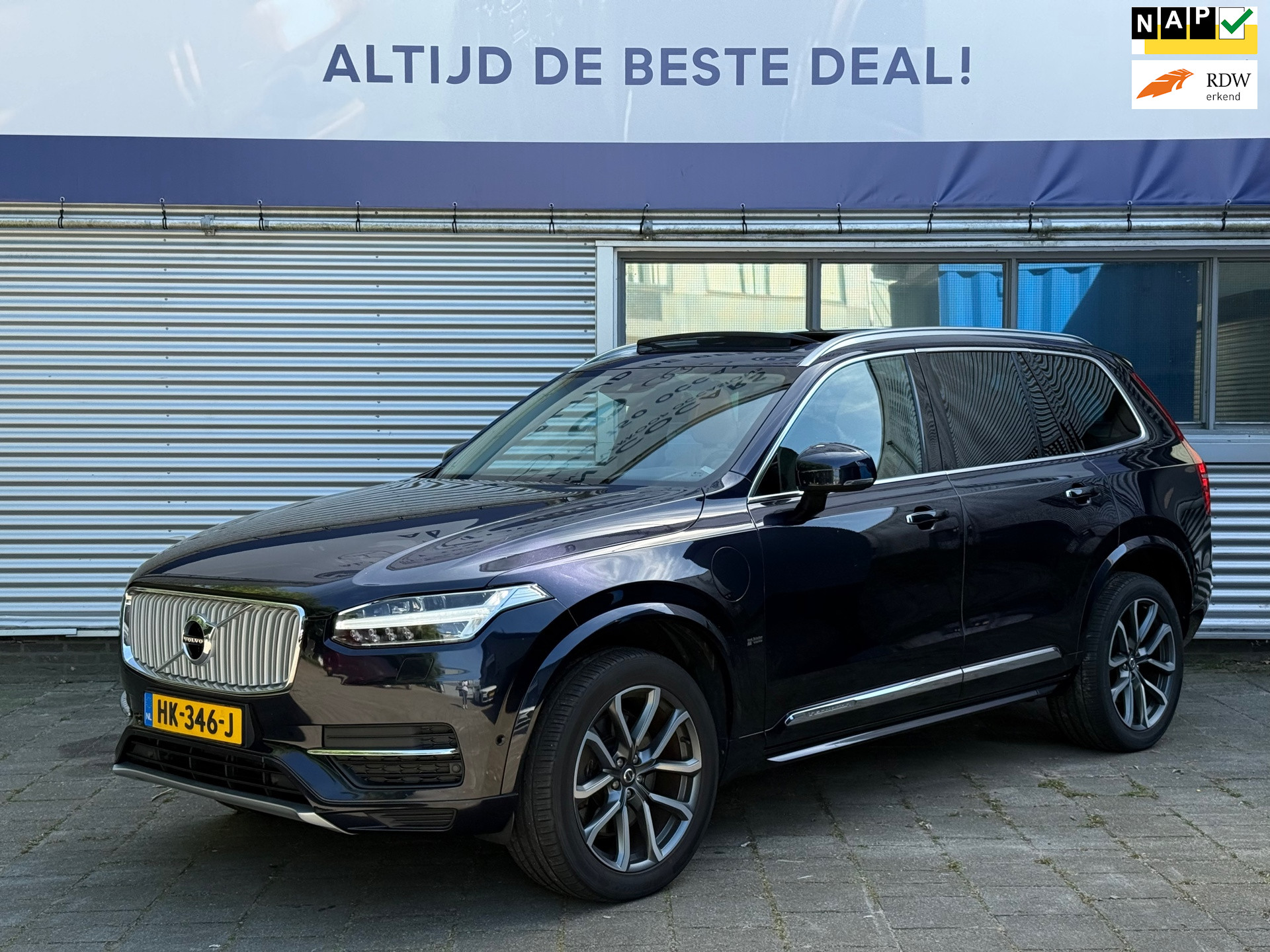 Volvo XC90 2.0 T8 Twin Engine AWD Inscription luxe 78,92% SOH l 7 Persoons l Pano l Trekhaak l Pilot Assist l Park Assist l Head