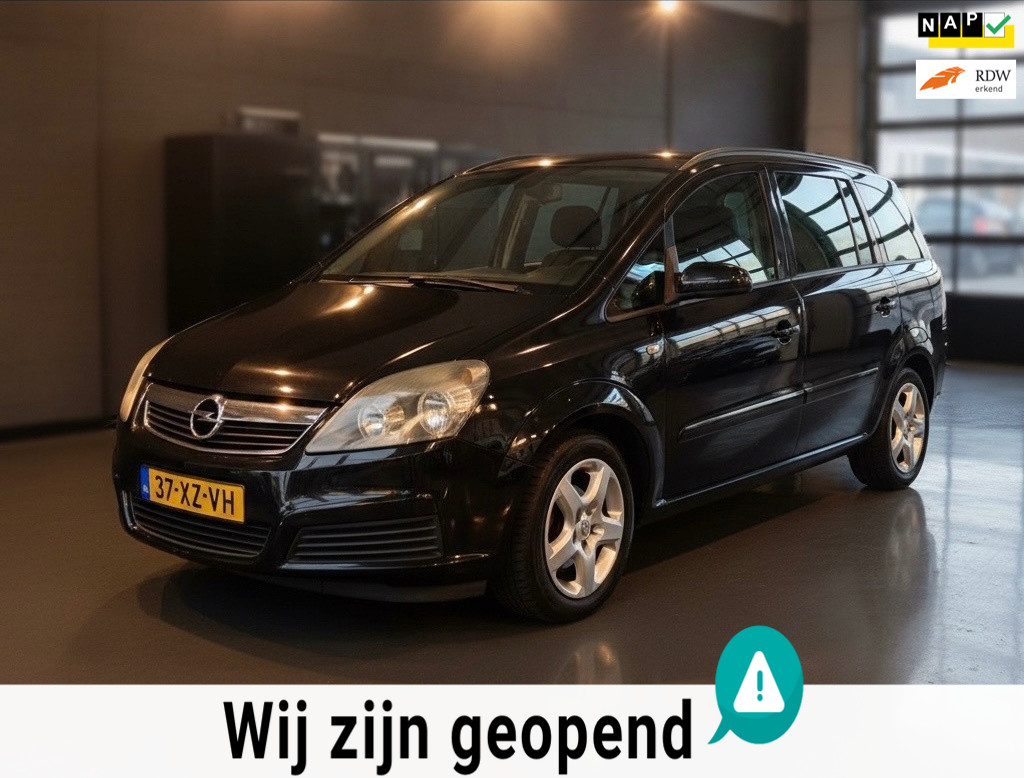 Opel Zafira 1.6 Business-airco-elek ramen-7 persoons riem is vervangen