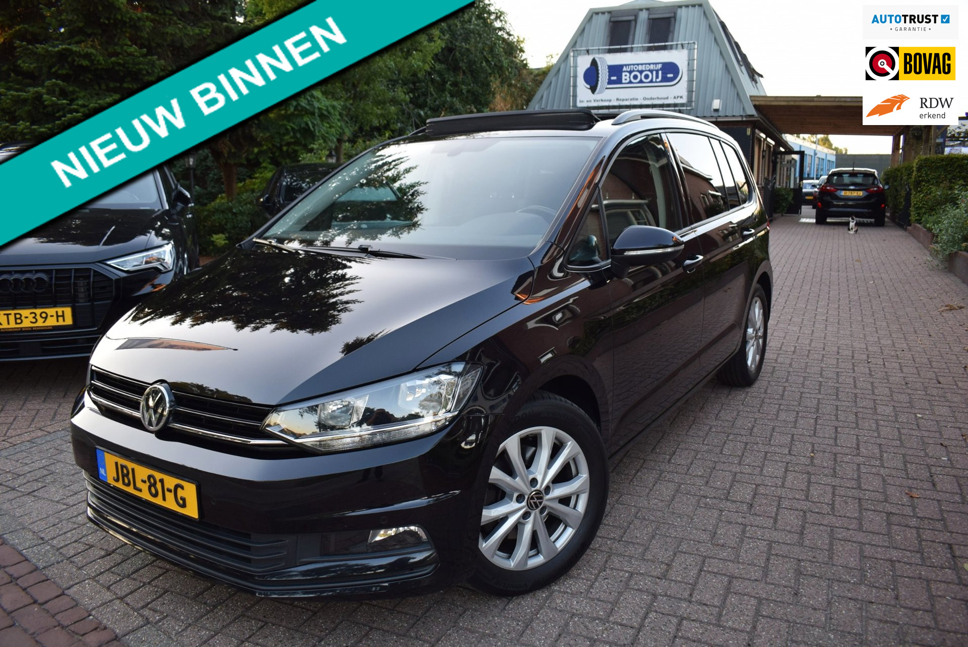 Volkswagen Touran 1.5 TSI Comfortline Business 7p PANO DAK/ADAP CRUISE/TREKH/AIRCO 3 ZONES/NAVI/CAMERA/CARPLAY/PDC V+A