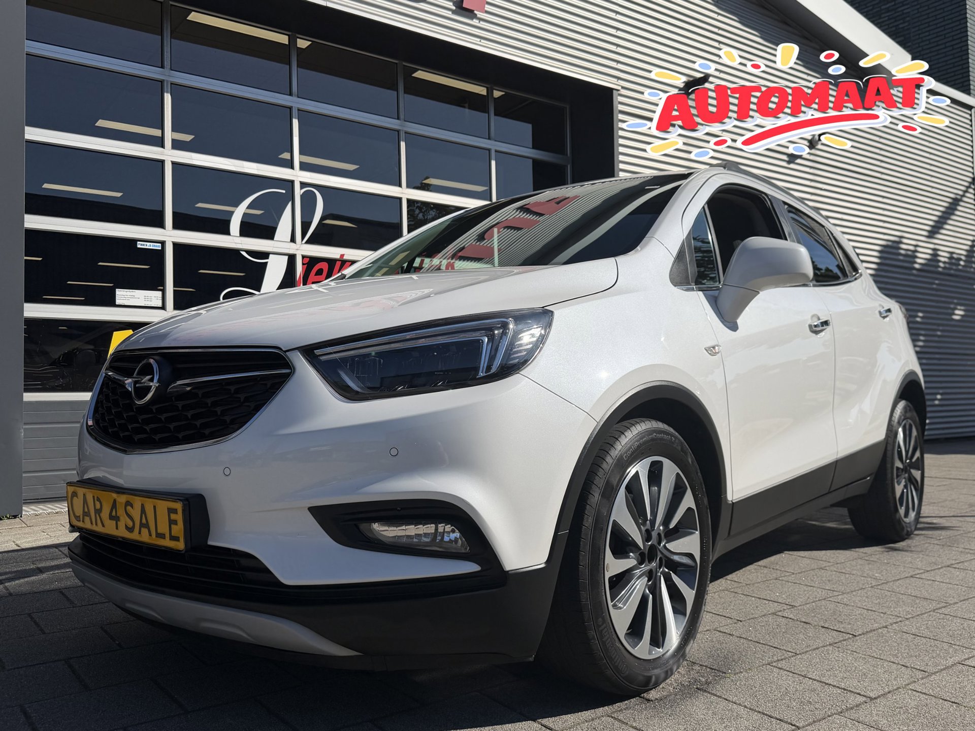 Opel Mokka X 1.4 Turbo Innovation – Automaat I Navigatie I Airco I LED I Camera I 1/2 Leer I Trekhaak I Dealer onderhouden