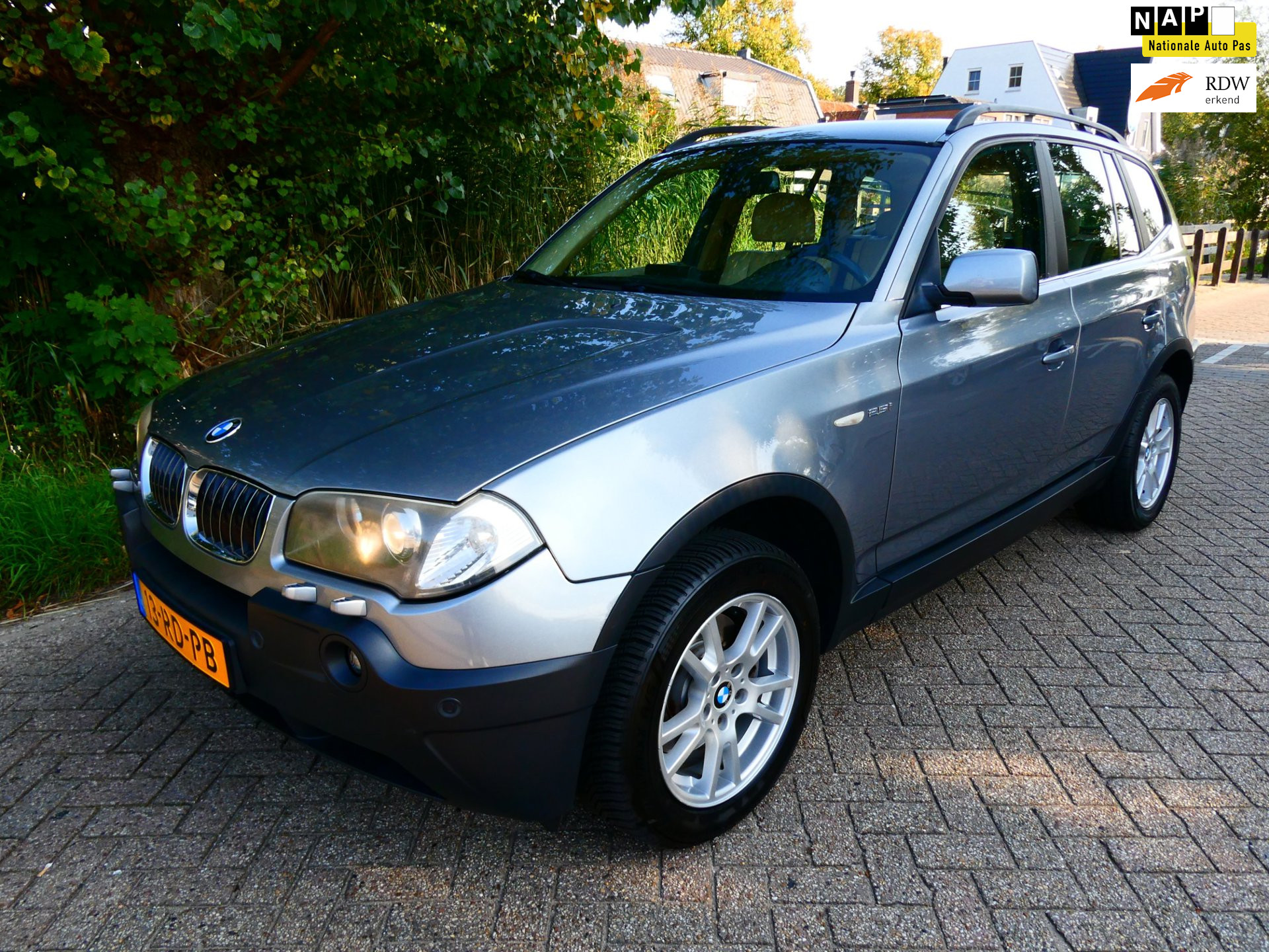BMW X3 2.5i High Exe 192pk 4WD Automaat Leder Navi Historie Geen import