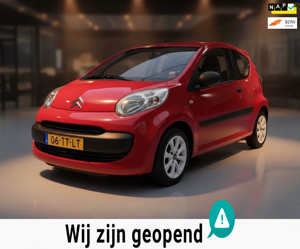 Citroën C1 1.0-12V Séduction-1 jaar apk-elek ramen
