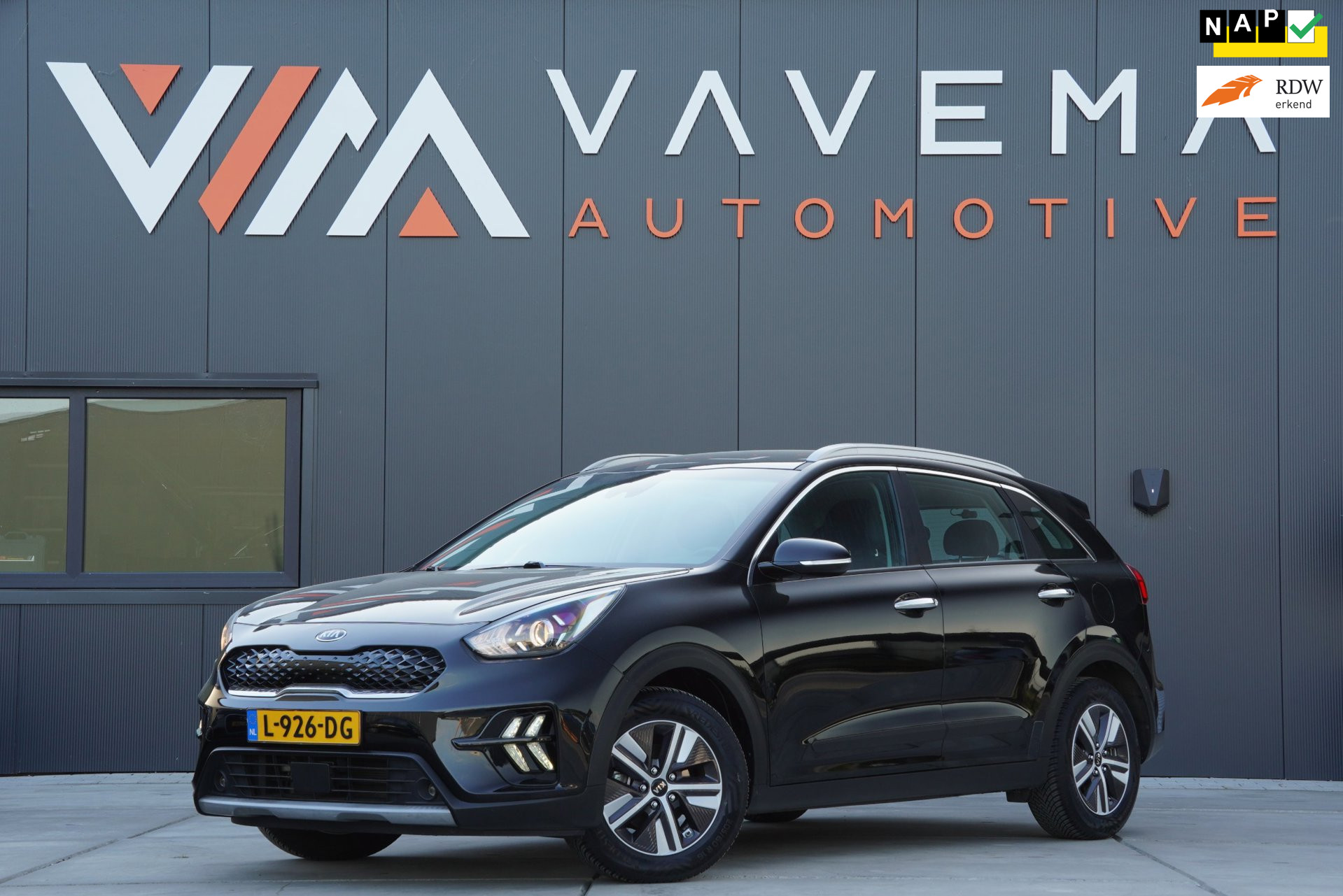 Kia Niro 1.6 GDi Hybrid DynamicLine 2021 Automaat Airco Clima Carplay Android Connect Adaptive cruise control Camera