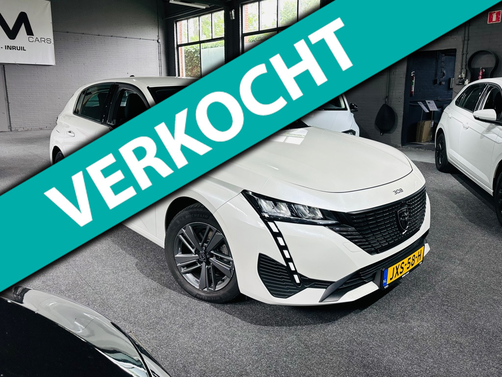 Peugeot 308 1.2 PURETECH ACTIVE PACK BUSSINES – AUTOMAAT – STOELVW – APPLE CARPLAY – NAVIGATIE