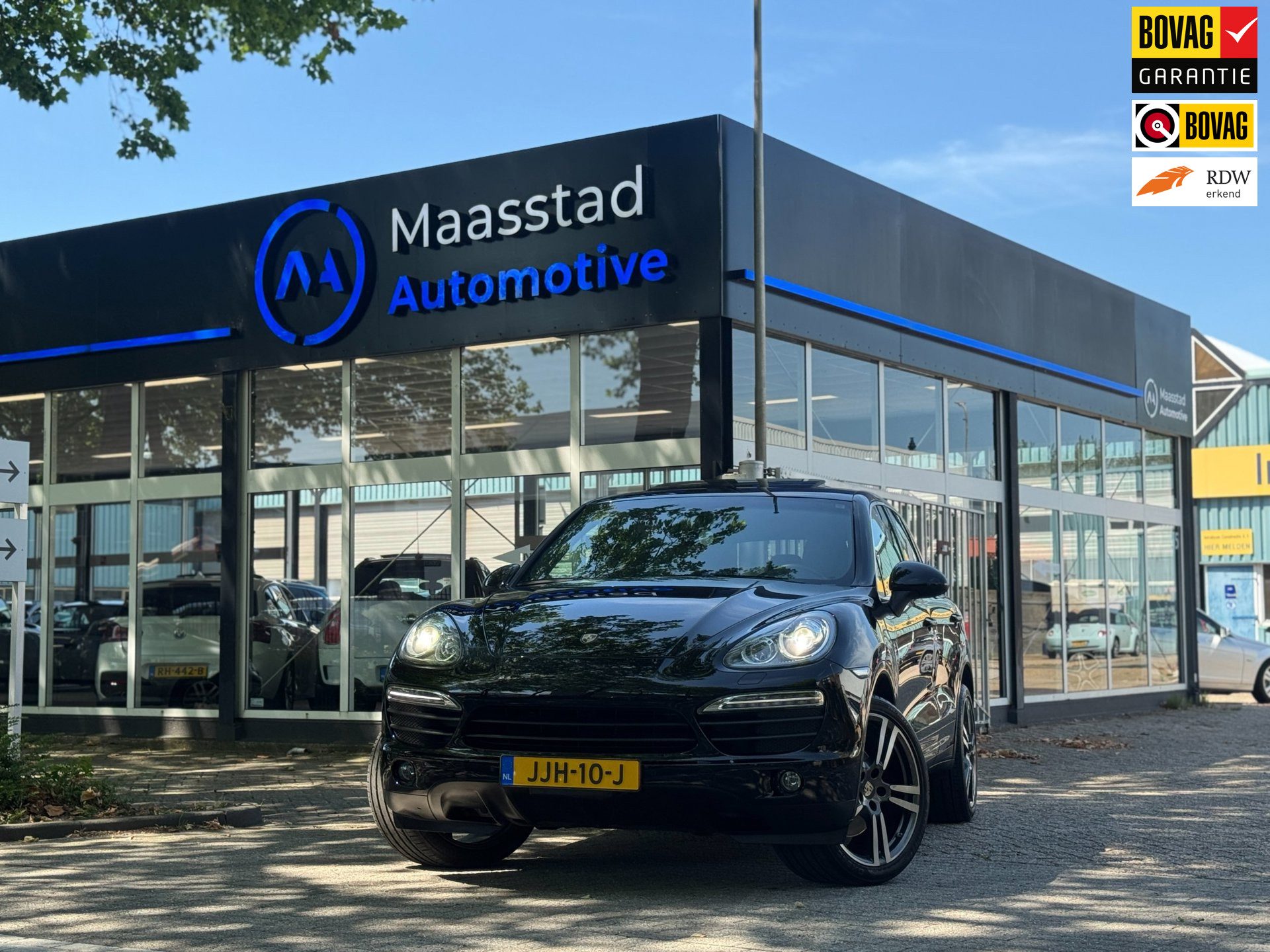 Porsche Cayenne 4.8 S 400 PK 4×4 Lage kms Cam Leer Open dak Blikvanger
