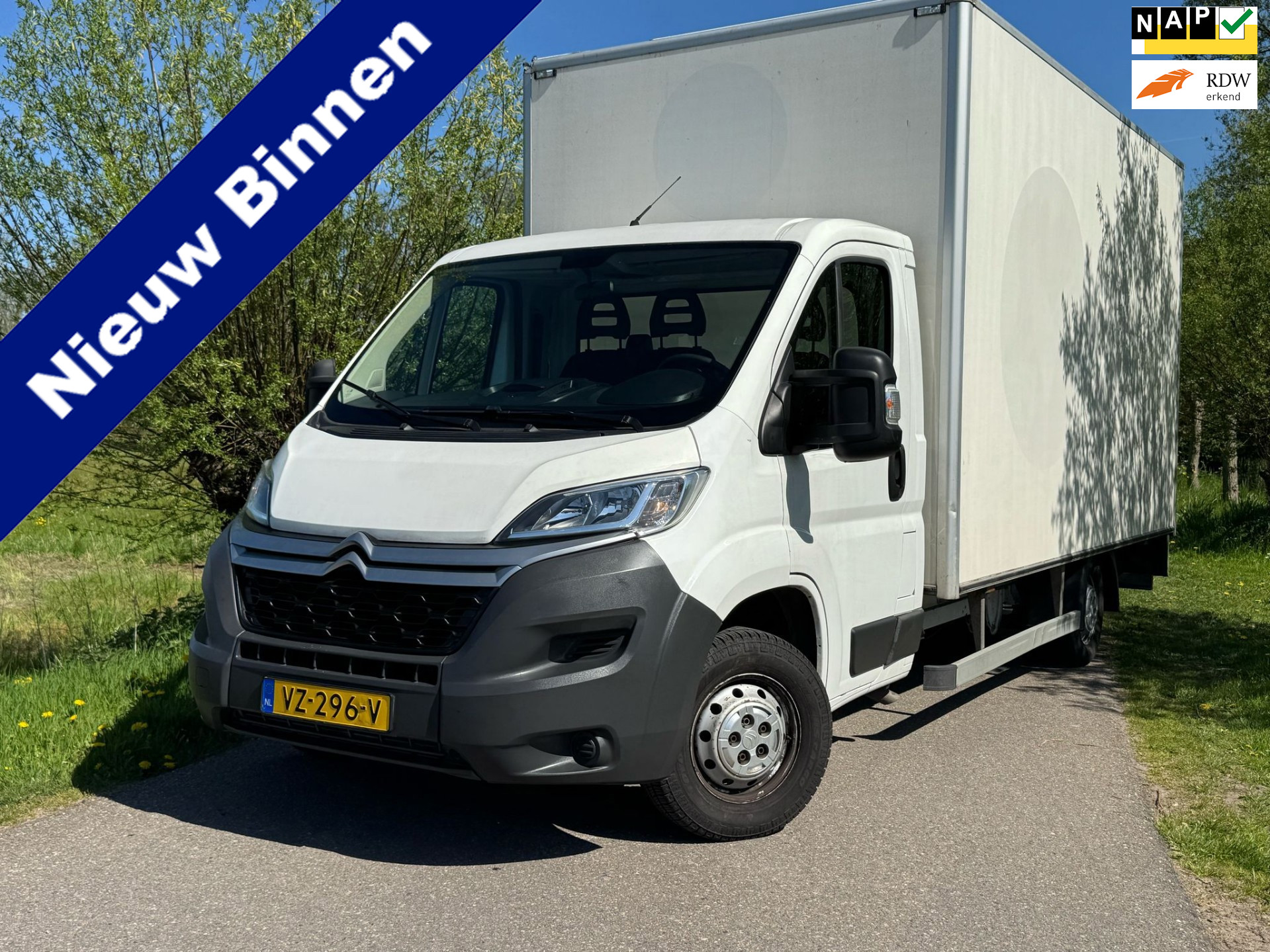 Citroën Jumper 35 2.0 BlueHDi L3H2 Bakwagen / Nieuwe motor / Nieuwe Turbo /EURO 6 / Airco / 3 Zits / Cruise / Elektrische Laadklep
