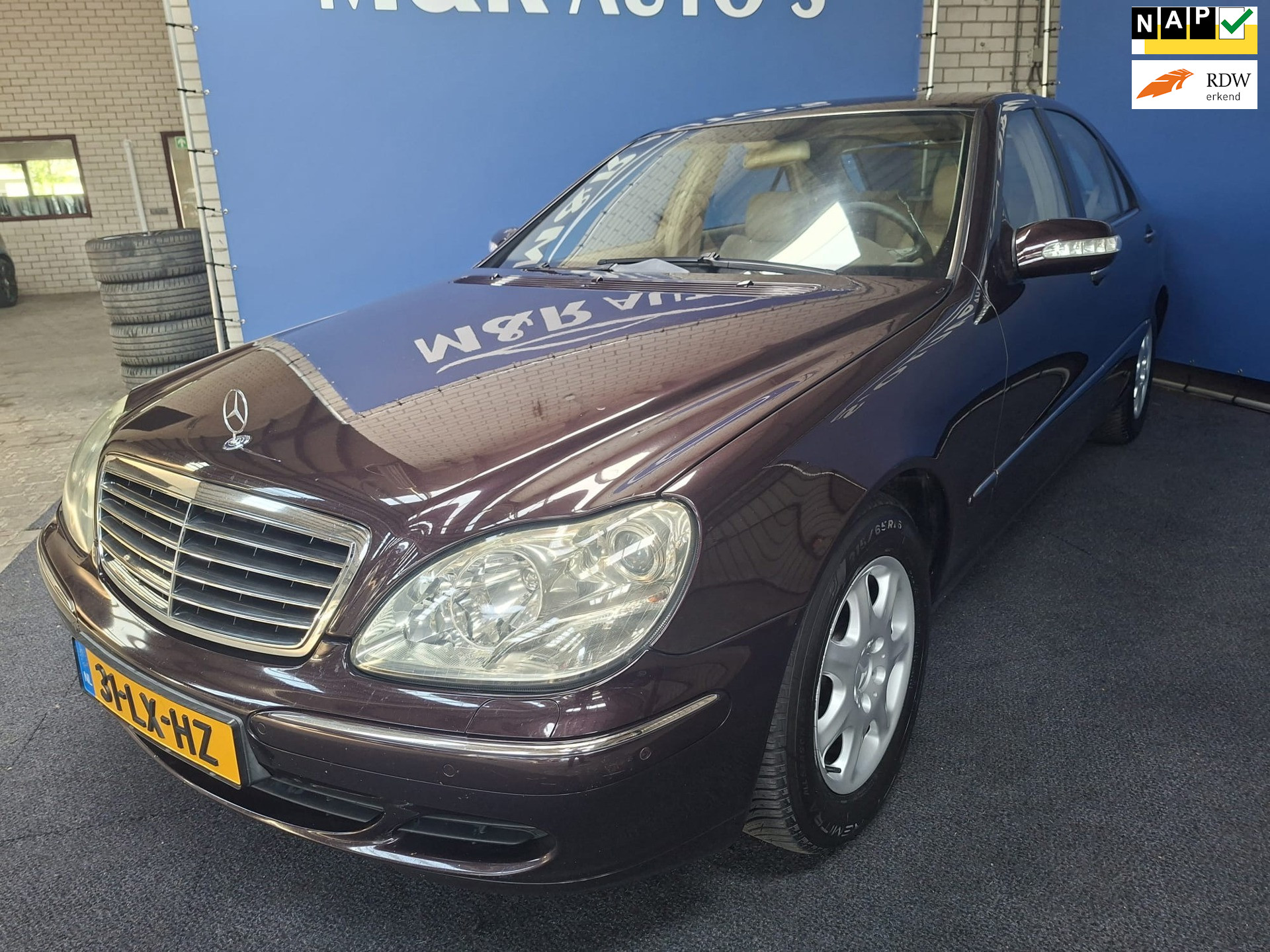Mercedes-Benz S-Klasse 350 Lang Automaat Nieuwe APK