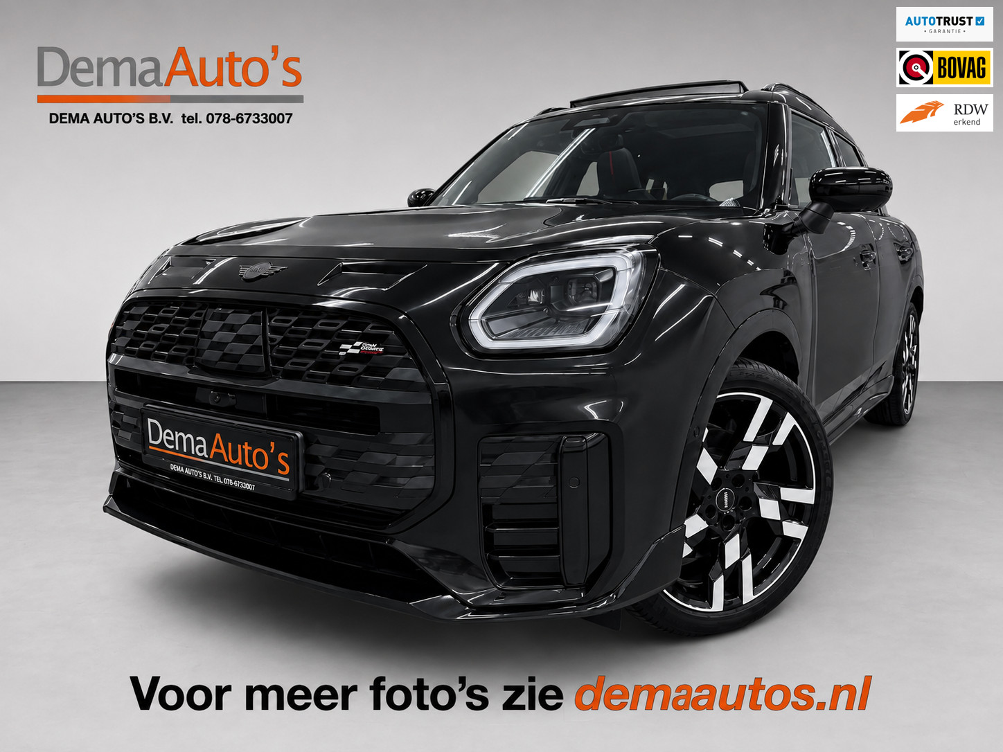 MINI Countryman 1.5 C John Cooper Works XL NW-PRIJS 67DEURO/MASSAGE+M-STOELEN/PANO/LEDER/H-UP/SFEERVERL/360CAM/H-KARDON///