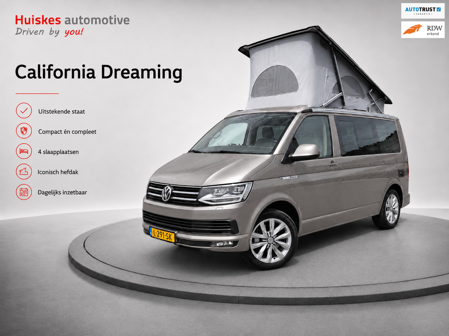 Volkswagen CALIFORNIA Ocean/automaat/camera/LED/4motion/nette staat