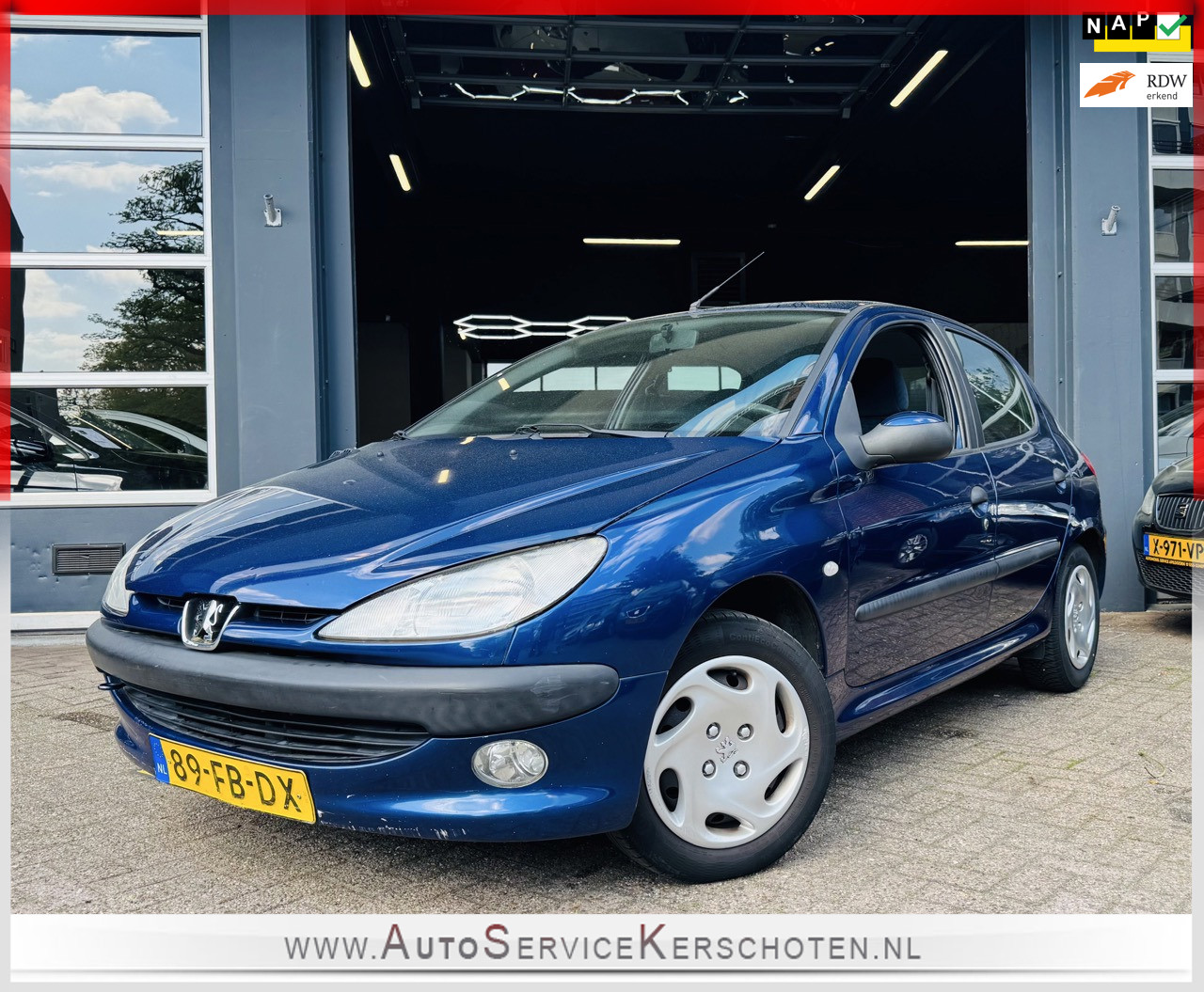Peugeot 206 1.4 XT ST.BEKR | ELEK.RAMEN | APK | INRUIL KOOPJE
