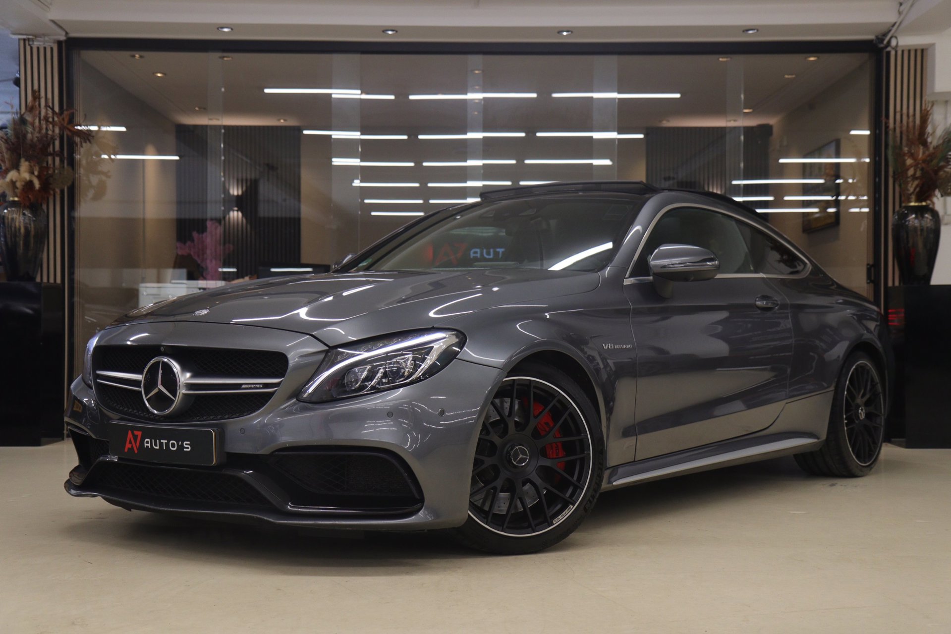 Mercedes-Benz C-Klasse Coupé AMG 63 S PANO/360CAM/BURM/ACC/LANEASSIST/MEM/HUD/VOL!