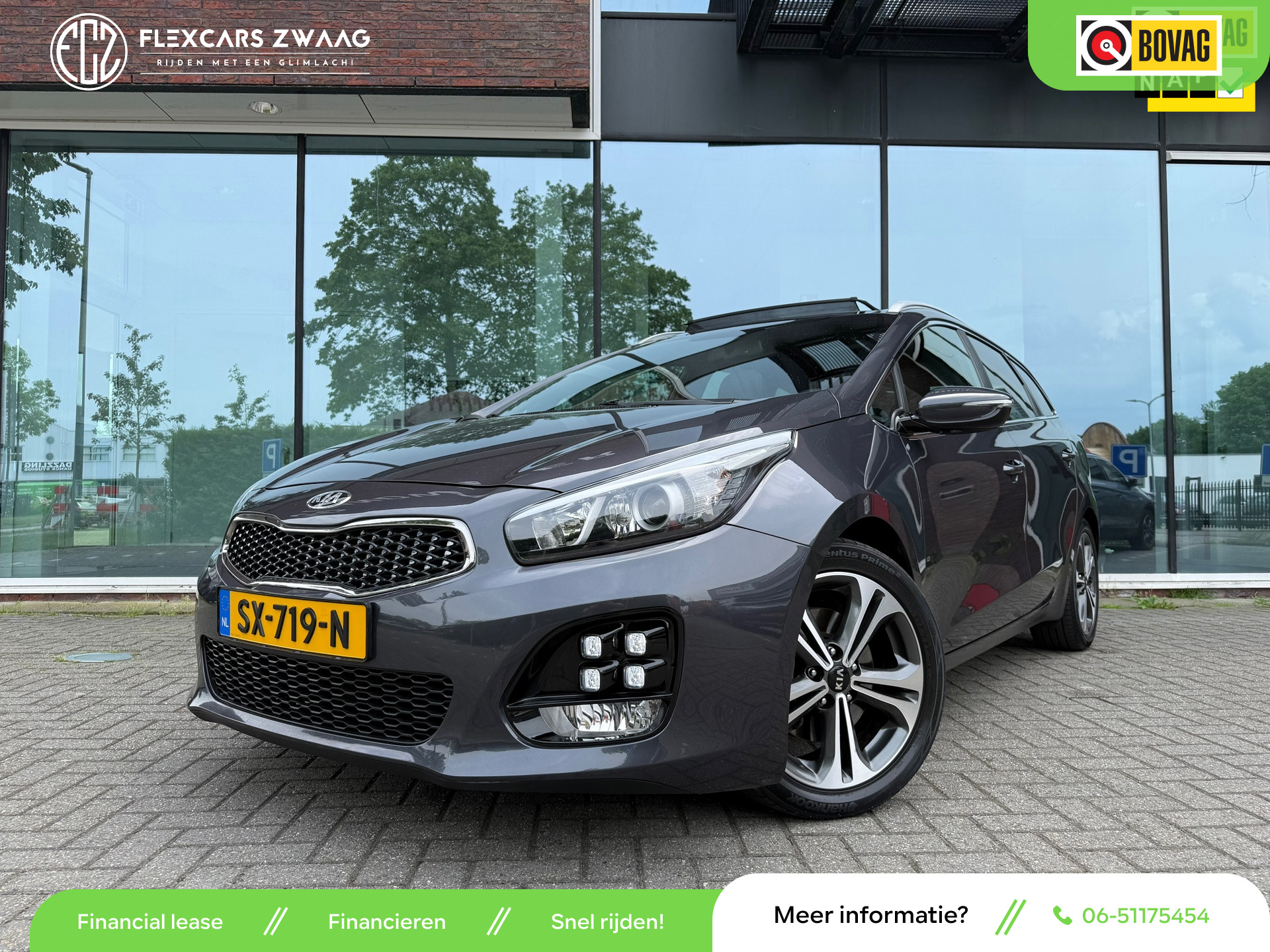 Kia cee’d Sportswagon 1.0 T-GDi GT-Line Edition – Pano/Schuifdak – Navi – Winterpakket – Org.NL