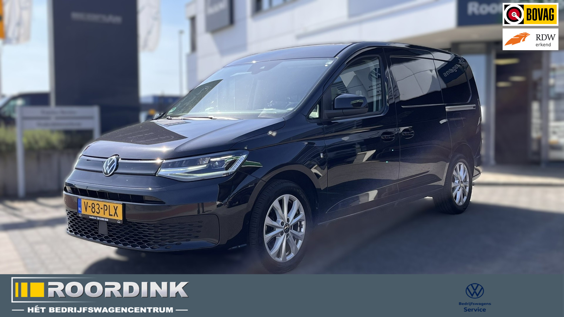 Volkswagen Caddy Cargo Maxi 2.0 TDI 122 pk automaat, schuifdeur links en rechts, 17″ LMV