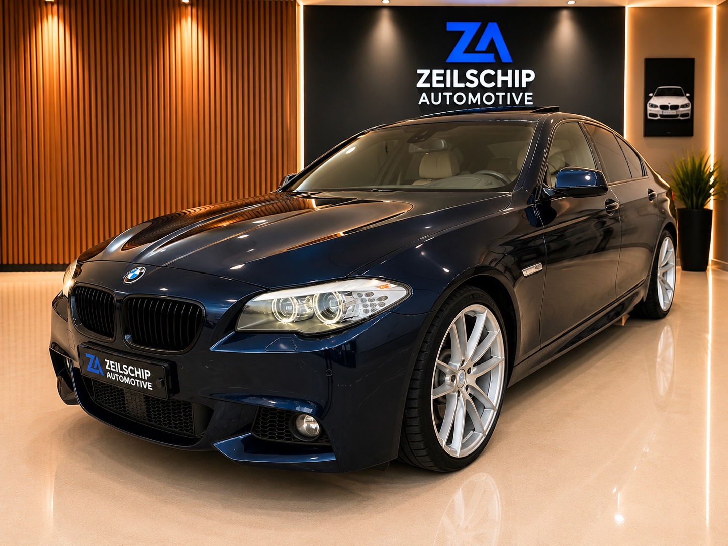 BMW 5 Serie 535 Xdrive M-Sport|High Executive|Schuifdak|Memory|Leder|HUD|
