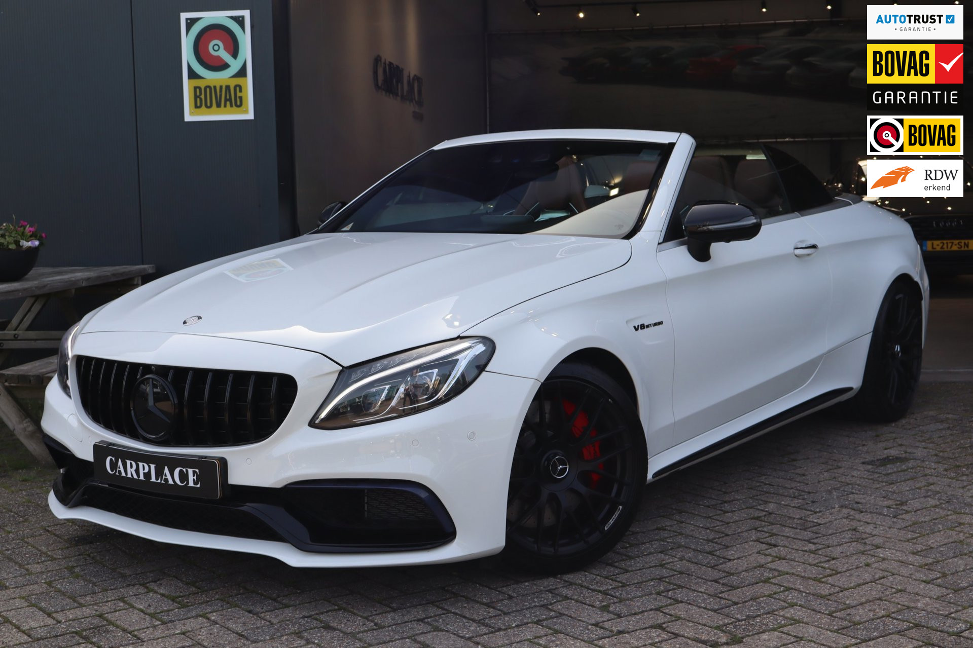 Mercedes-Benz C-Klasse Cabrio C63 AMG S-Kuipstoelen-700 pk fabrieksaf-Financiering mogelijk