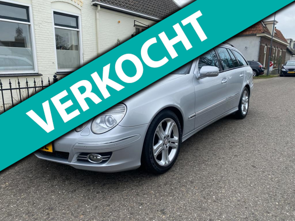 Mercedes-Benz E-Klasse Estate 200 Kompressor Avantgarde Aut5,Schuifdak,Stoelverwarming,Pts,Enz