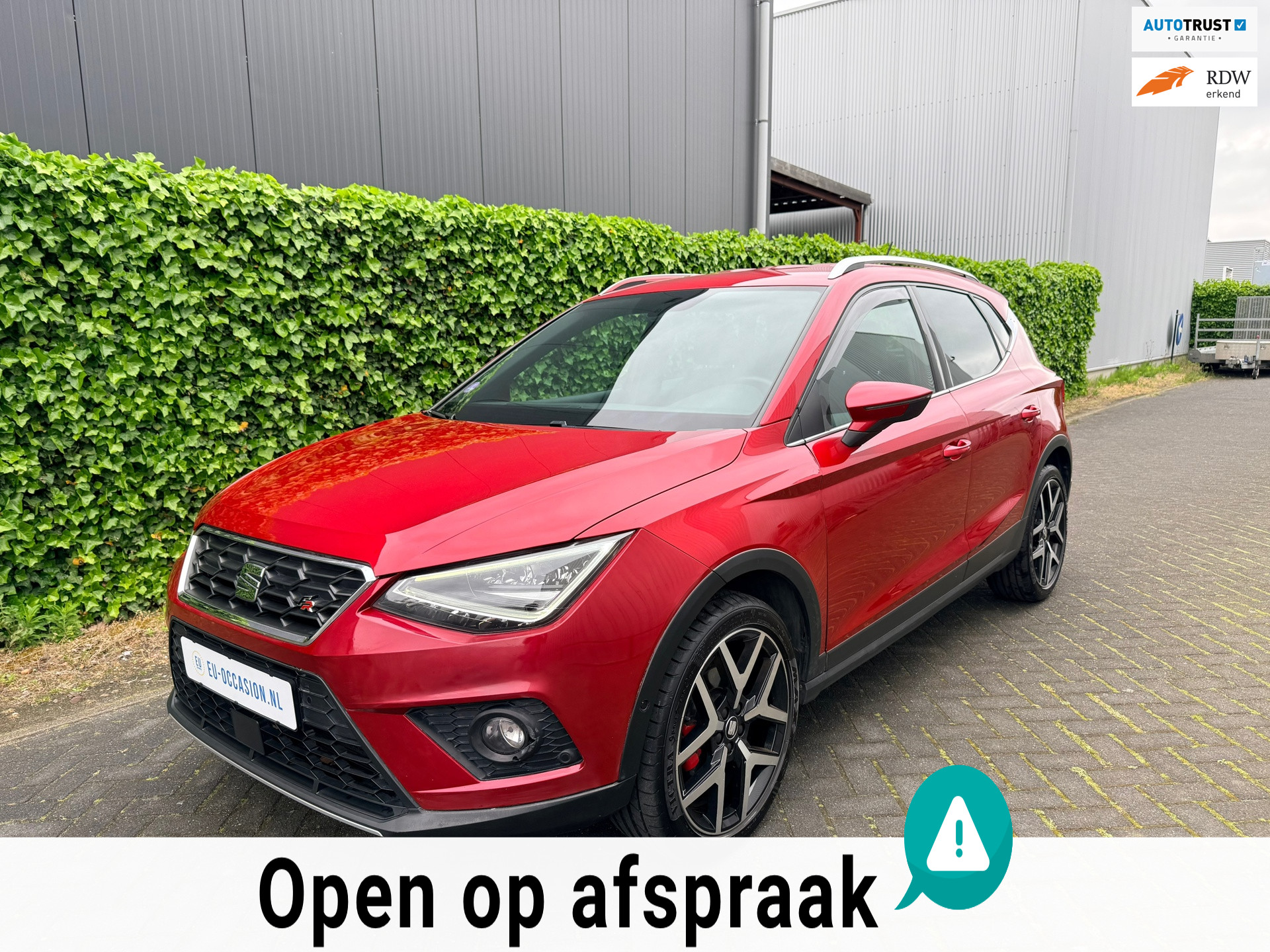 SEAT Arona 1.0 TSI DSG AUTOMAAT 116PK FR Business Intense 11/2019 | BEATS | LEDER / ALCANTARA | FULL-LED | CARPLAY | ECC | CAMERA