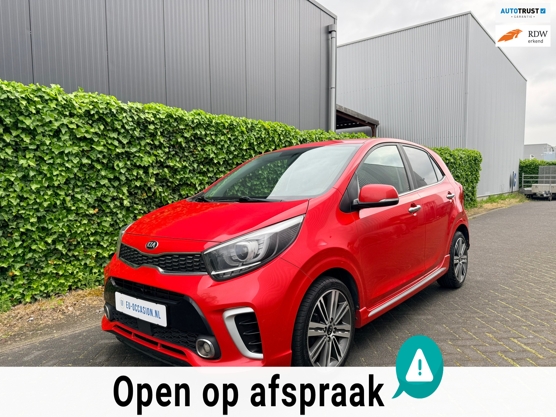Kia Picanto 1.0 T-GDI GT-Line 101PK 2019 | LEDER | CARPLAY | CAMERA | DEALER OH