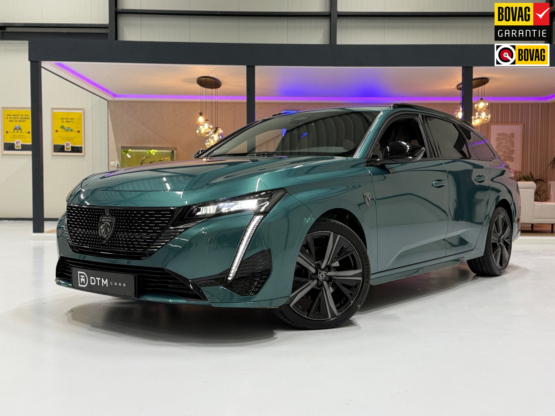 Peugeot 308 SW GT 130 PK Aut. | Memory Stoel | Matrix LED | 360° Cam| Elek. Achterklep | Trekhaak | ACC | Stuurverw.