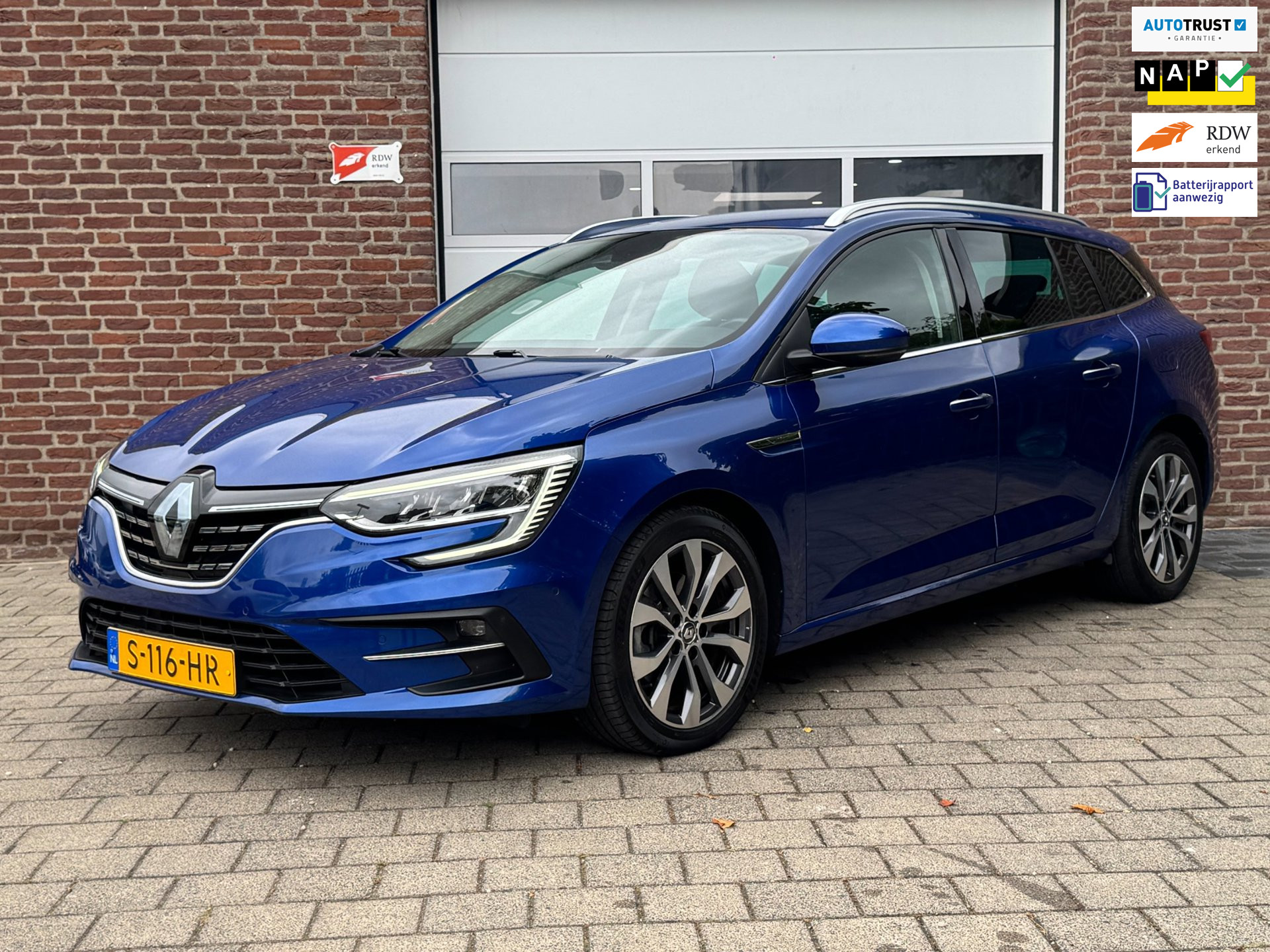 Renault Mégane Estate 1.6 E-Tech Plug-In Hybrid 160 Techno|SOH98%|1/2Leer|Stoelverw|Carplay|Trekhaak|