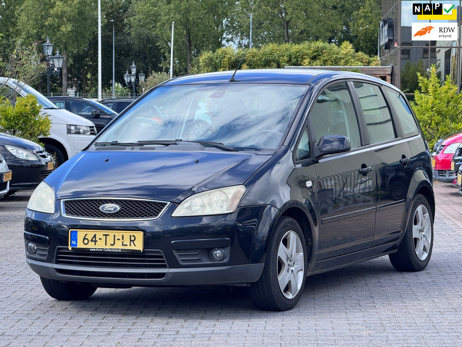 Ford Focus C-MAX 2.0-16V Futura | APK 25-08-2027 | Navigatie | Cruise control | Airco | Trekhaak | LM velgen | Elektrische spiegel