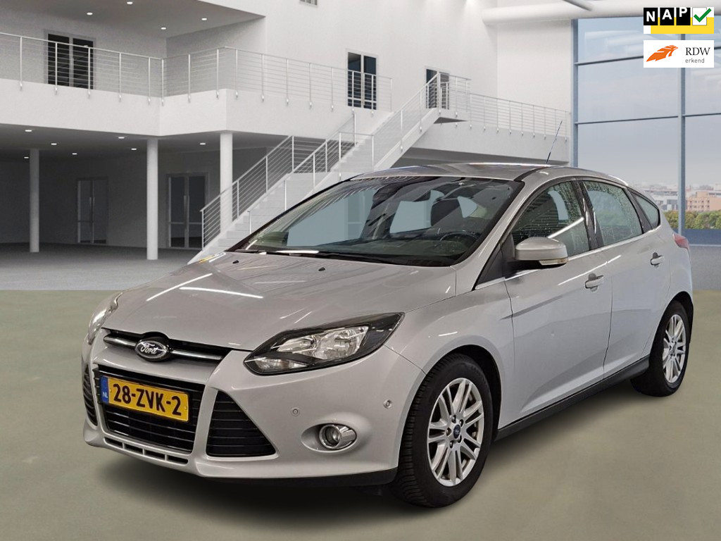 Ford Focus 1.0 EcoBoost Titanium|navi|psensor|cruise|airco|5deurs|2sleutels|nap