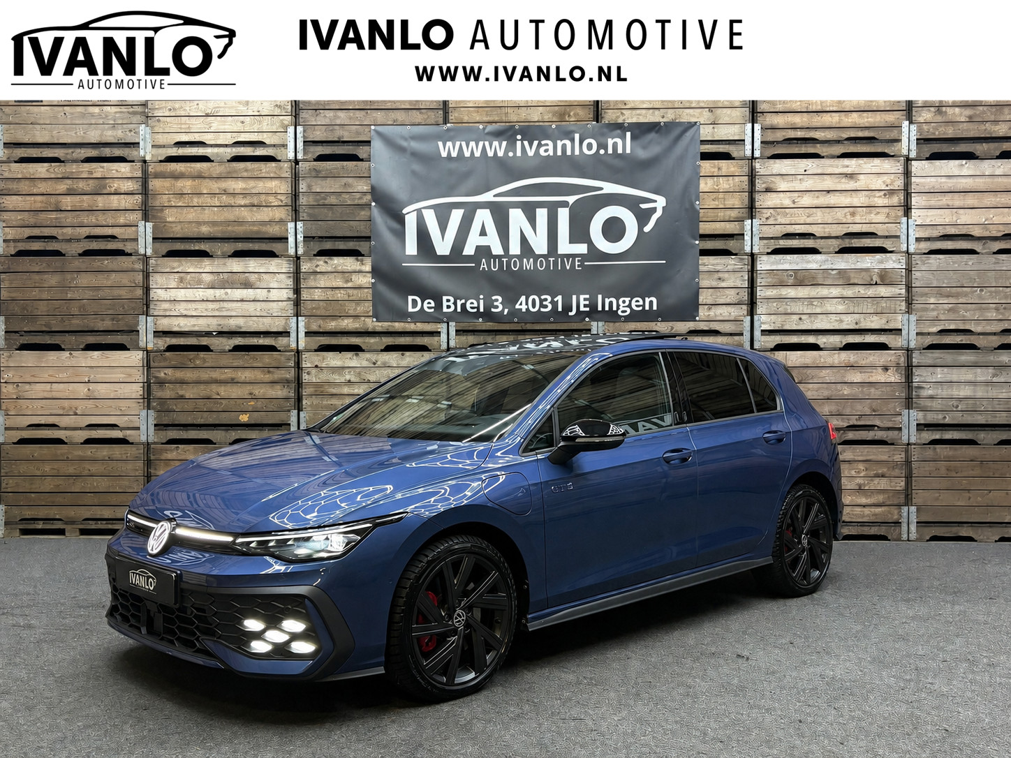 Volkswagen Golf 1.5 eHybrid GTE Leder “vienna”Led IQ Lights Pano Trekhaak HUD 18″LM