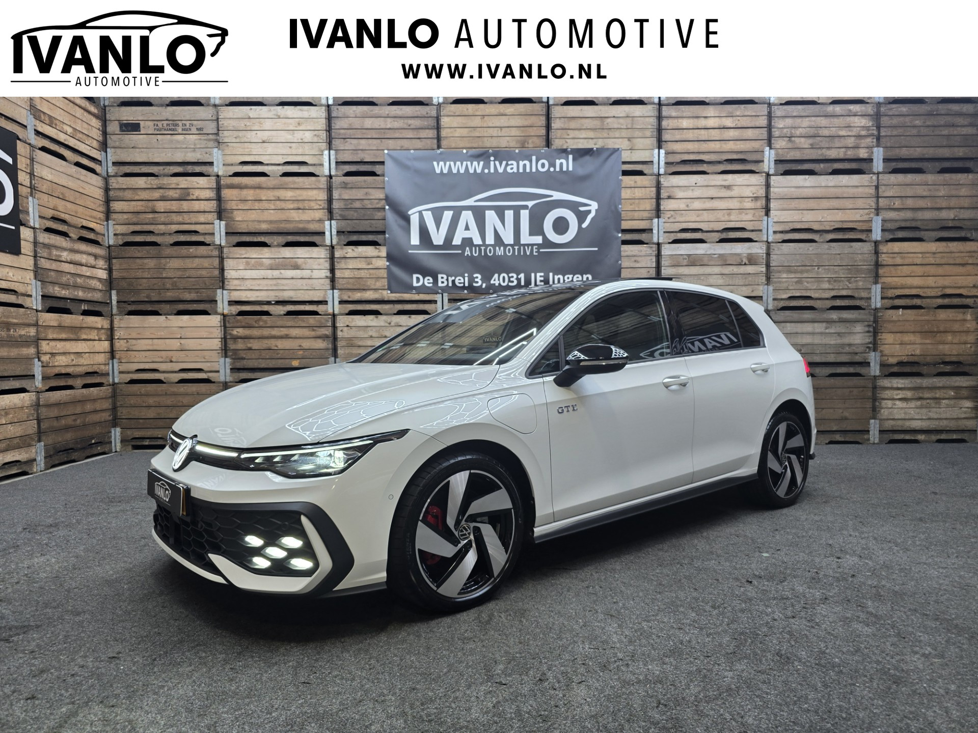 Volkswagen Golf 1.5 eHybrid GTE Leder “vienna”Led IQ Lights Pano Trekhaak HUD 18″LM