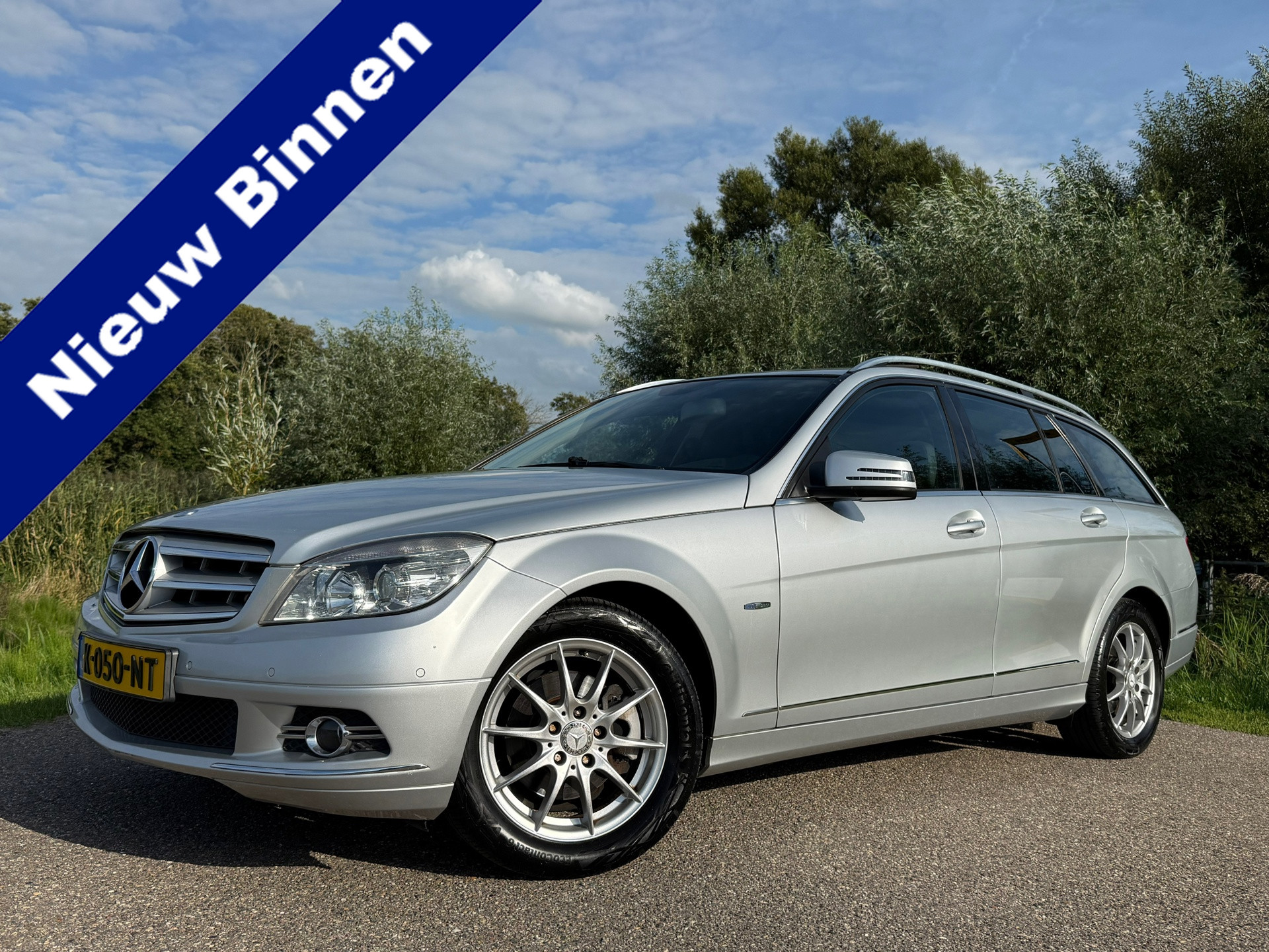 Mercedes-Benz C-Klasse Estate 180 CGI Business Class Avantgarde Automaat | Schuif-/Kanteldak | H-Leder | Trekhaak | Stoelverwarmin
