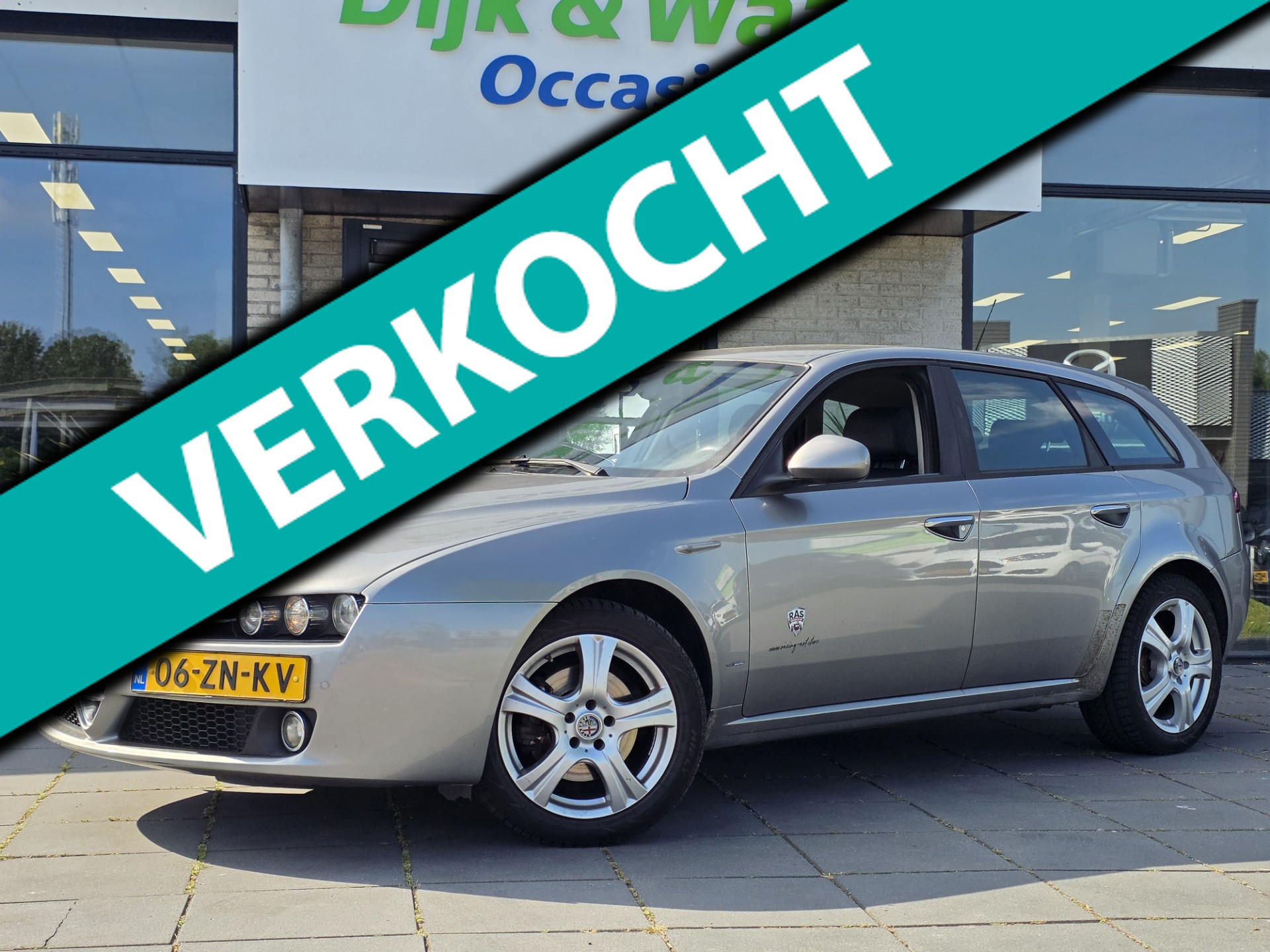 Alfa Romeo 159 Sportwagon 1.8 mpi Distinctive – NAP – 140 PK – Airco – LM Velgen –