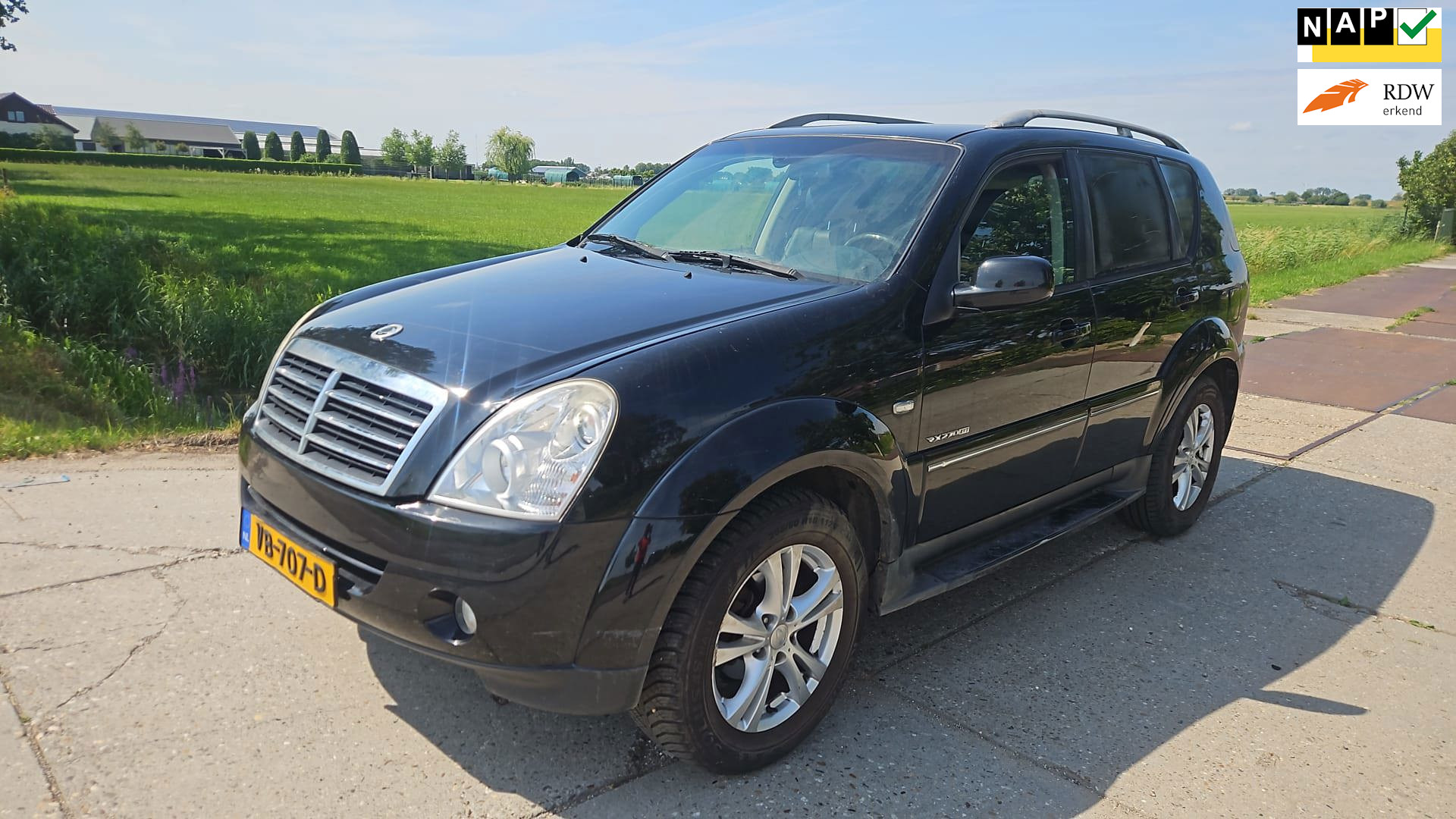 SsangYong Rexton RX 270 XVT Sapphire/ grijskenteken/ automaat/2013 ( euro 5)
