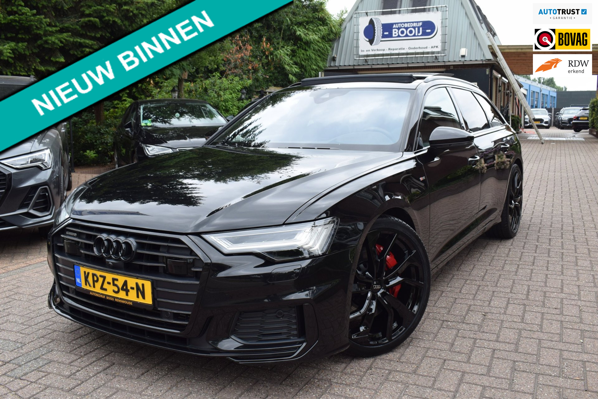 Audi A6 Avant 55 TFSI e quattro S-LINE Competition PANO DAK/ADAP CRUISE/SFEERVERL/LEDER/B&O/TREKH/MATRIX/MEMORY/NAVI/CAMERA 360