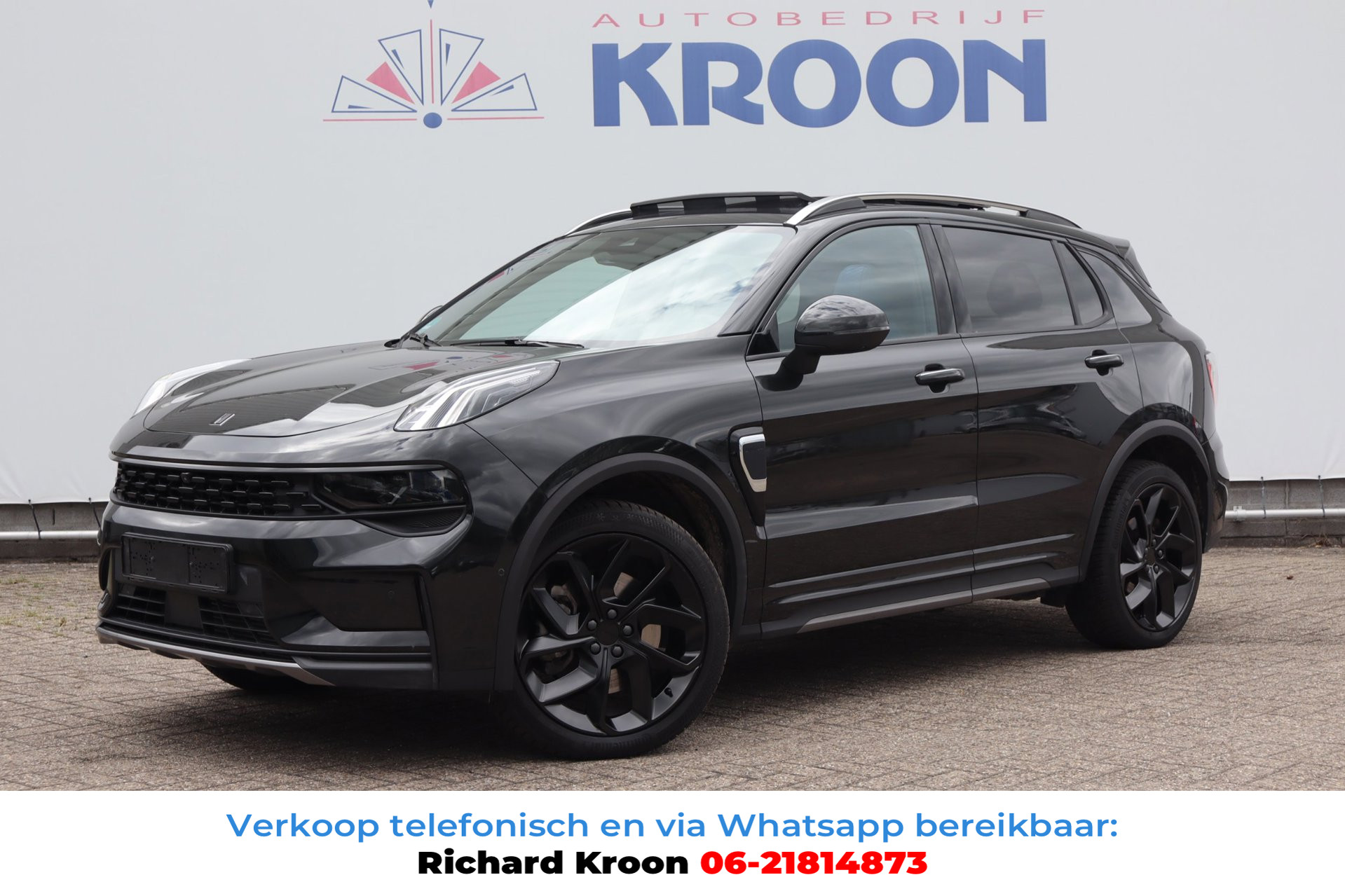 Lynk & Co 01 1.5 PHEV 70km Elektrisch SOH 95% I MY23 Black Edition|Carplay|Pano|Memory seats| 1.800 KG Trekgewicht