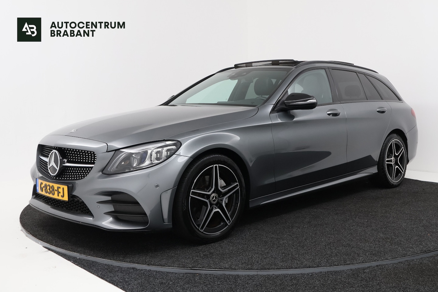 Mercedes-Benz C-Klasse Estate 200 Business Solution AMG (PANORAMADAK, SFEERVERLICHTING, MULTIBEAM KOPLAMPEN, DIGITALE CO