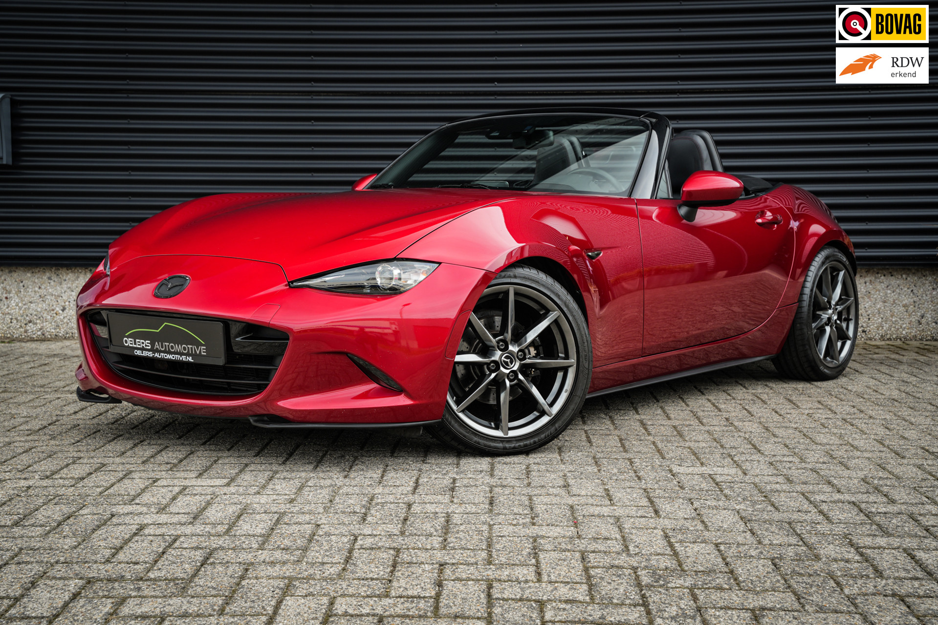 Mazda MX-5 2.0 SkyActiv-G 160 GT-M | BOSE | CRUISE | NAVI | LEDER | STOELVERW. | PDC | SOUL RED | SPORTUITLAAT |