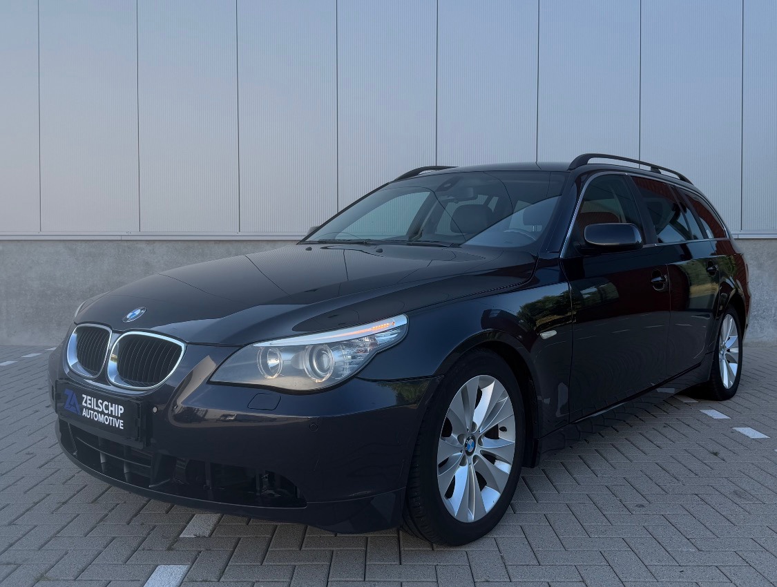 BMW 5 Serie Touring 520d Facelift Corporate Lease Business Line Navi|Leer|Memory|Trekhaak|