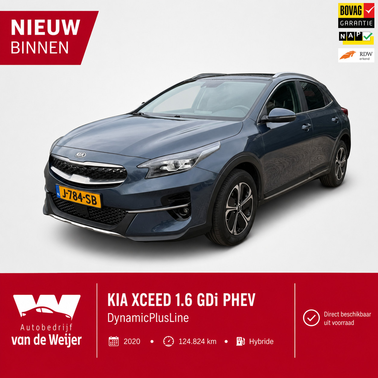 Kia Xceed 1.6 GDi PHEV DynamicPlusLine