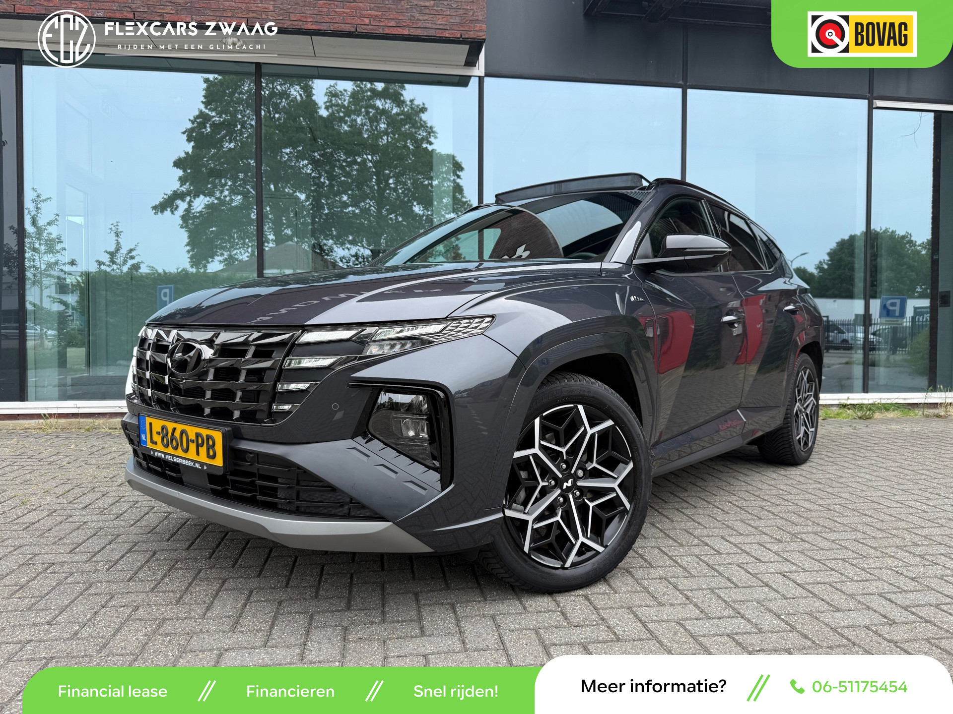 Hyundai Tucson 1.6 T-GDI PHEV N Line Sky 4WD – Pano/Schuifdak – Navi – ORG.NL