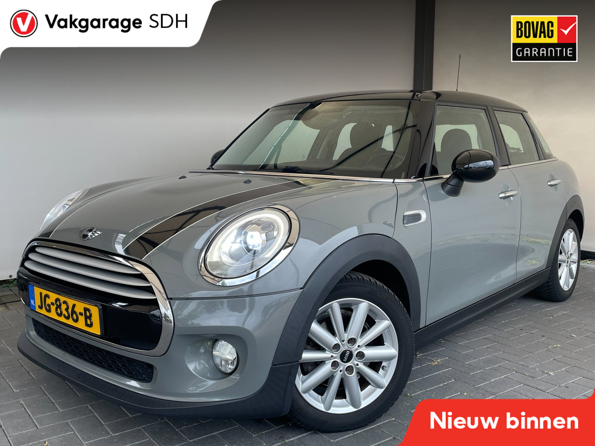 MINI 5-deurs 1.5 Cooper Chili Business|Stoelverwarming|Sportstoelen|Striping|Led lampen|Sfeerverlichting