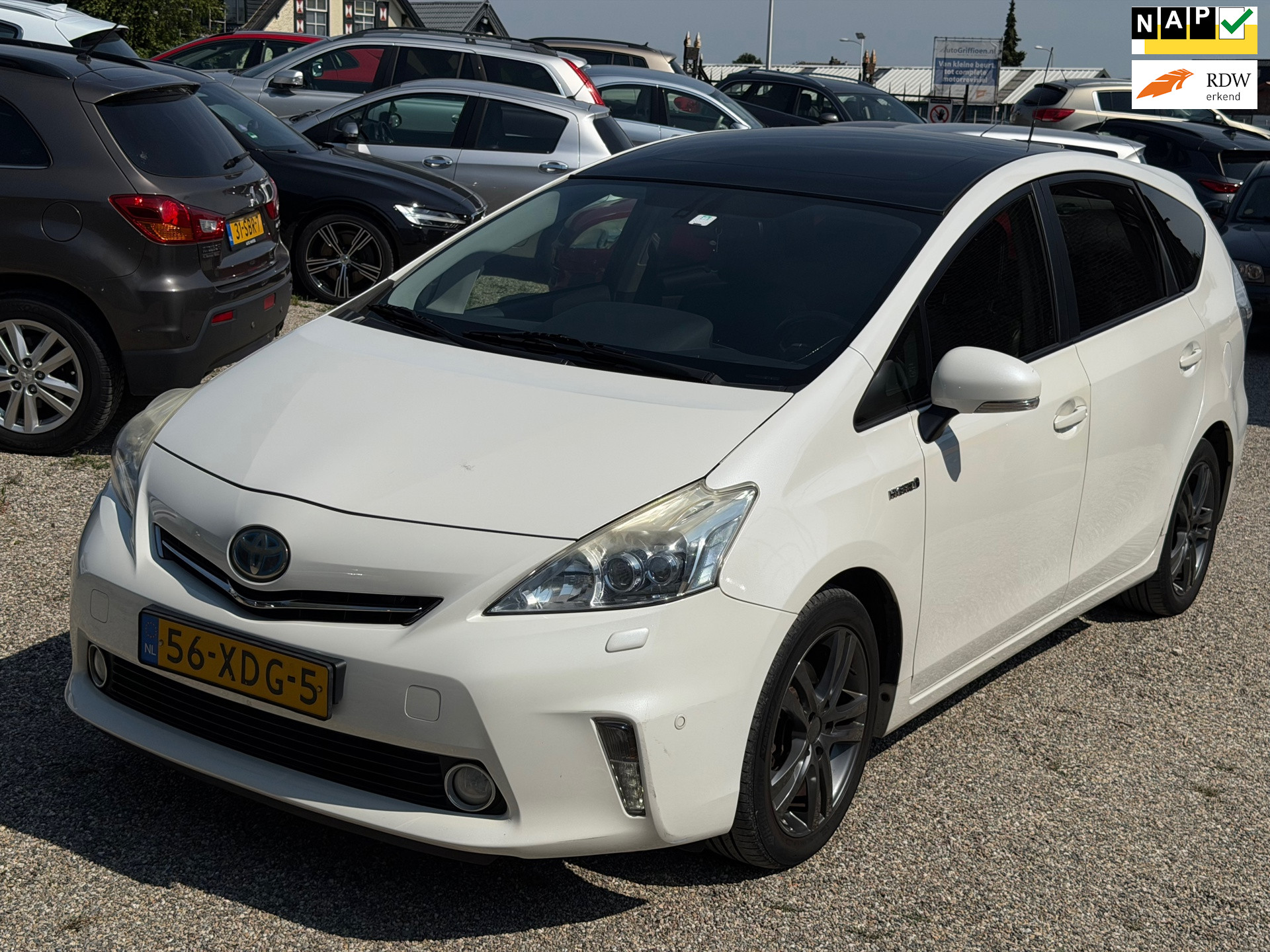 Toyota Prius Wagon 1.8 Dynamic Business 96g Leer Pano Adaptief Cruise/Radar Camera Pano Dealer Onderhouden