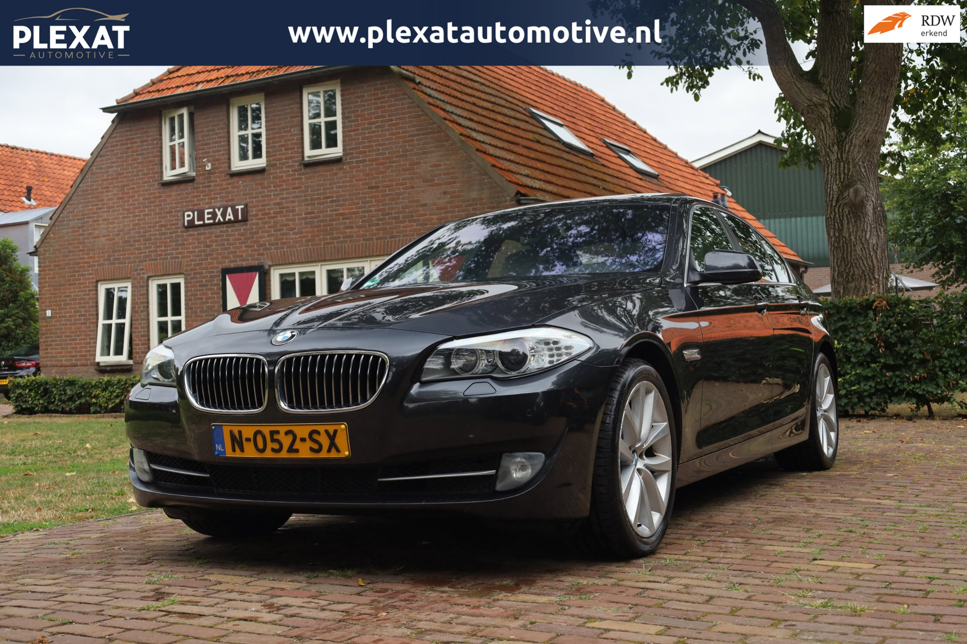 BMW 5 Serie 528i High Executive Aut. | Panorama | Luxe leder | Stoelverwarming | 18 inch | Trekhaak | Volledige Historie | NAP |