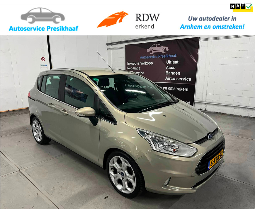 Ford B-MAX 1.6 TI-VCT Titanium Automaat NAP / HALF-LEDER